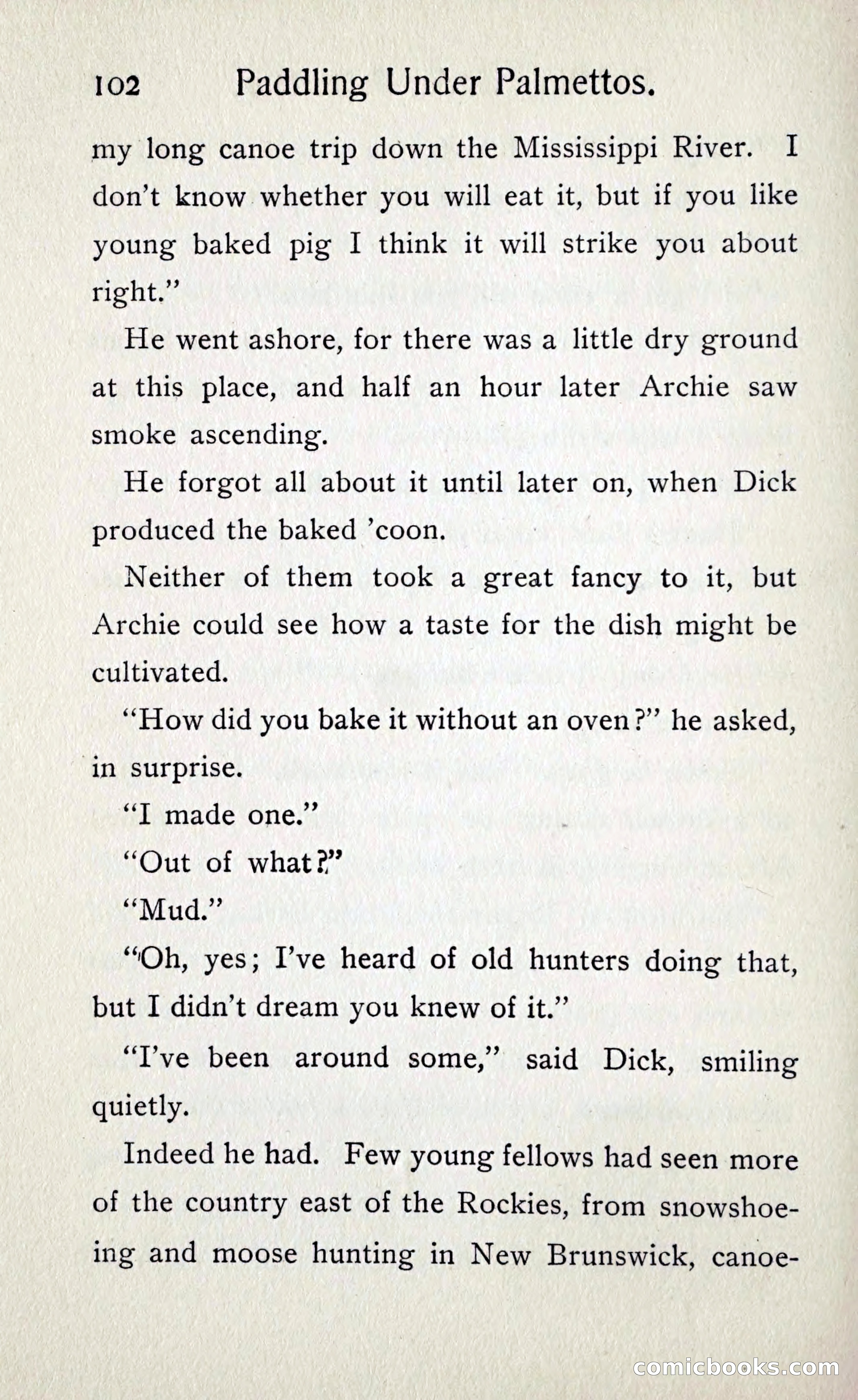 Paddling under Palmettos — page 109 of 299