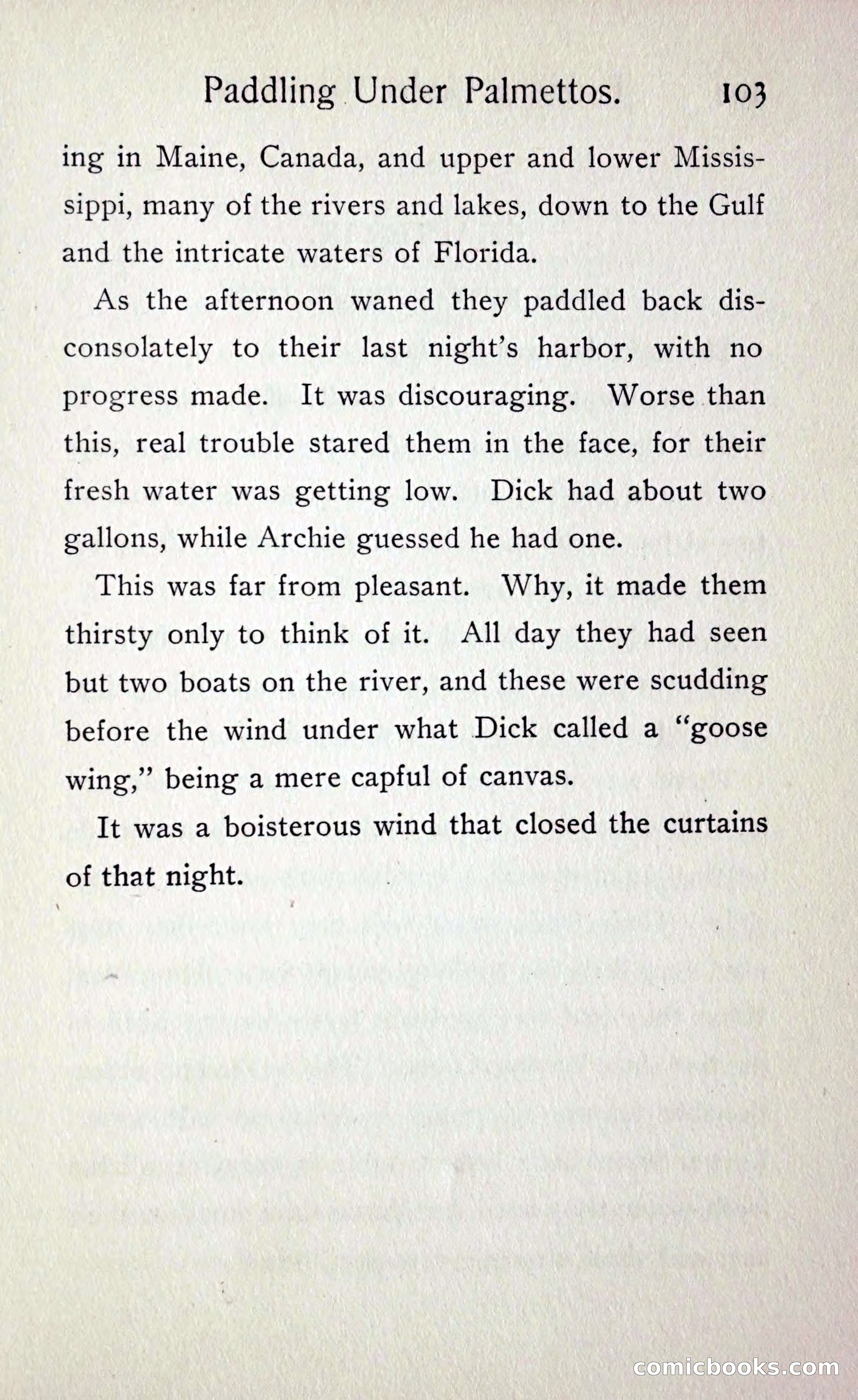 Paddling under Palmettos — page 110 of 299