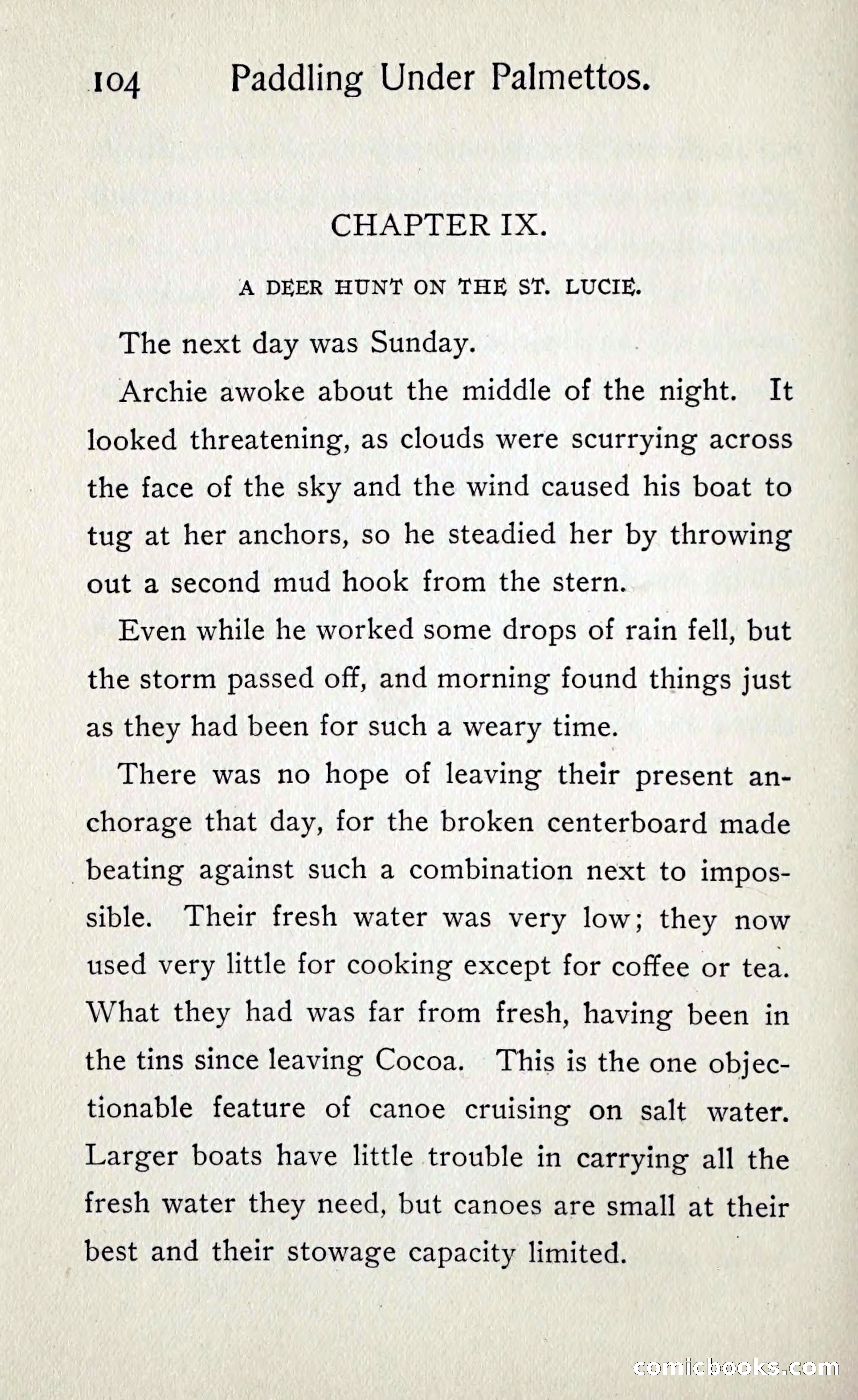 Paddling under Palmettos — page 111 of 299