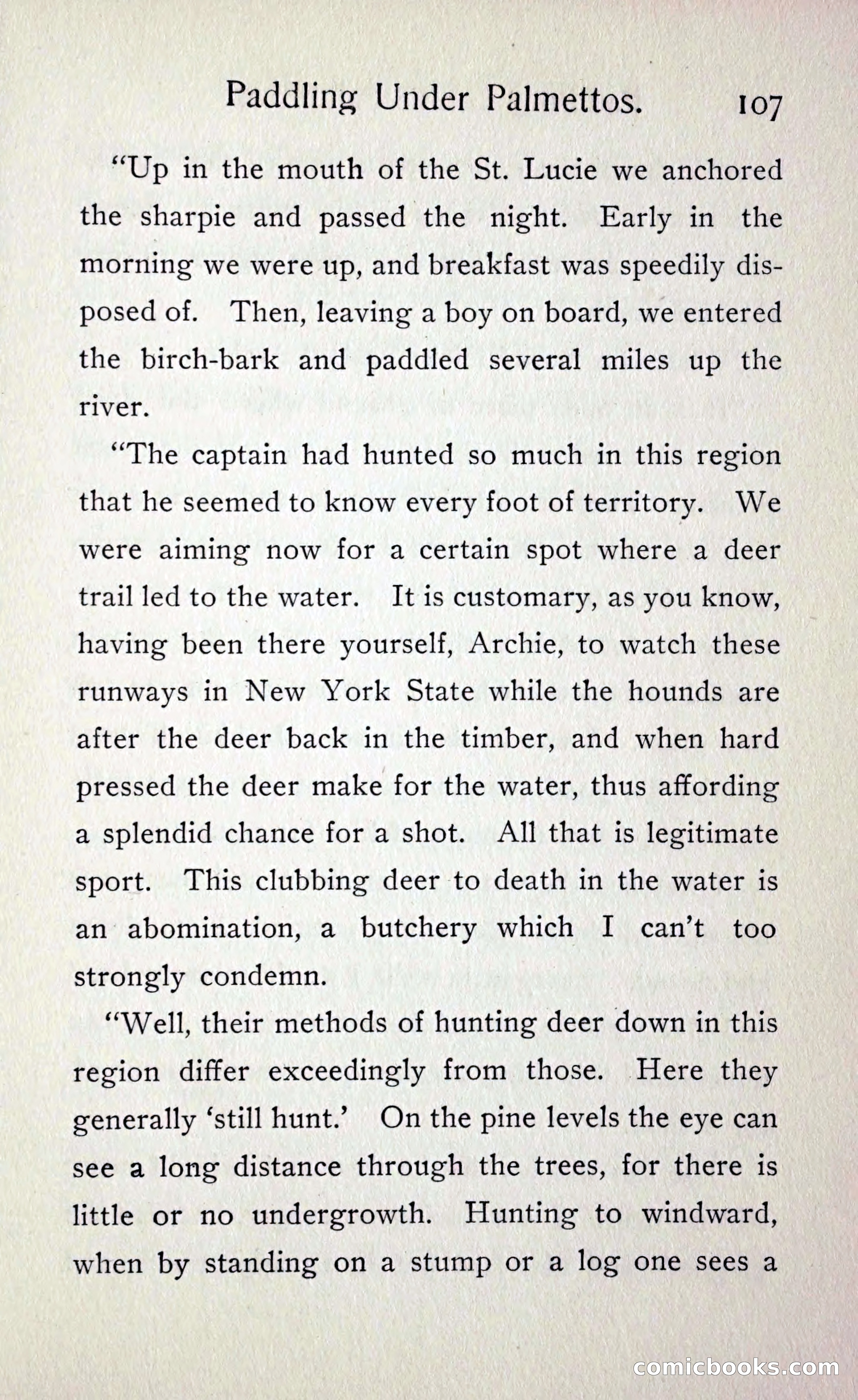 Paddling under Palmettos — page 114 of 299