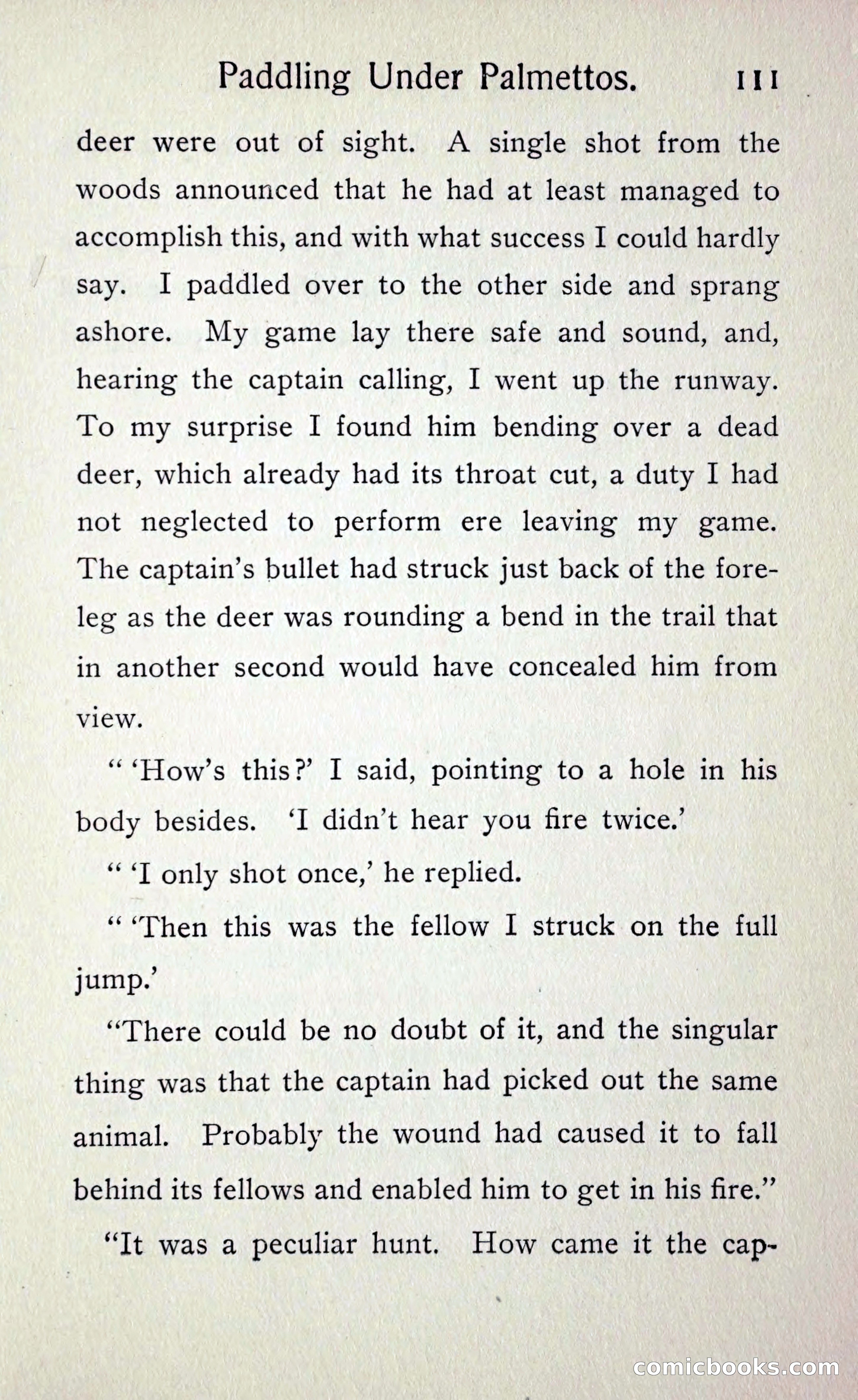 Paddling under Palmettos — page 118 of 299
