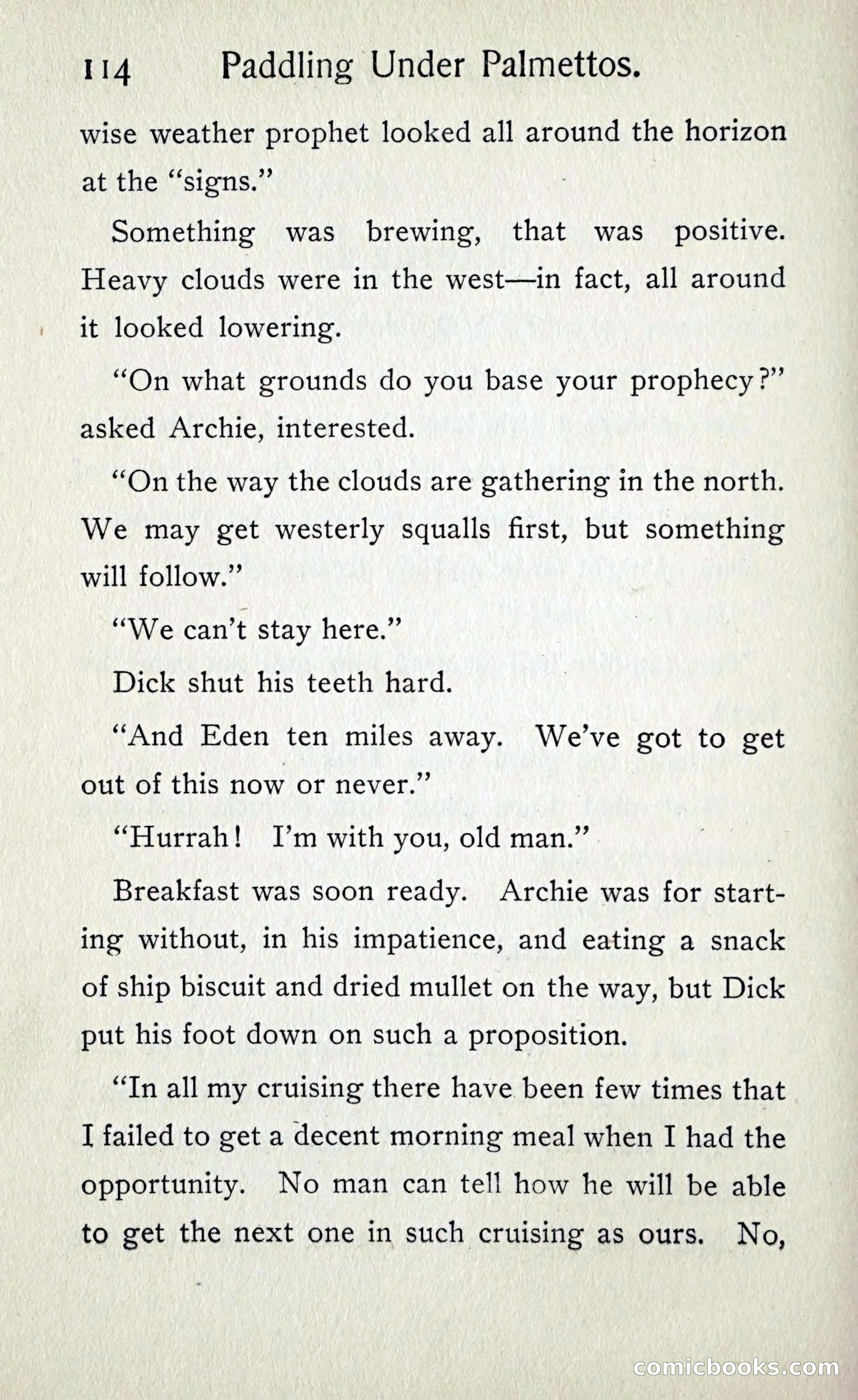 Paddling under Palmettos — page 121 of 299