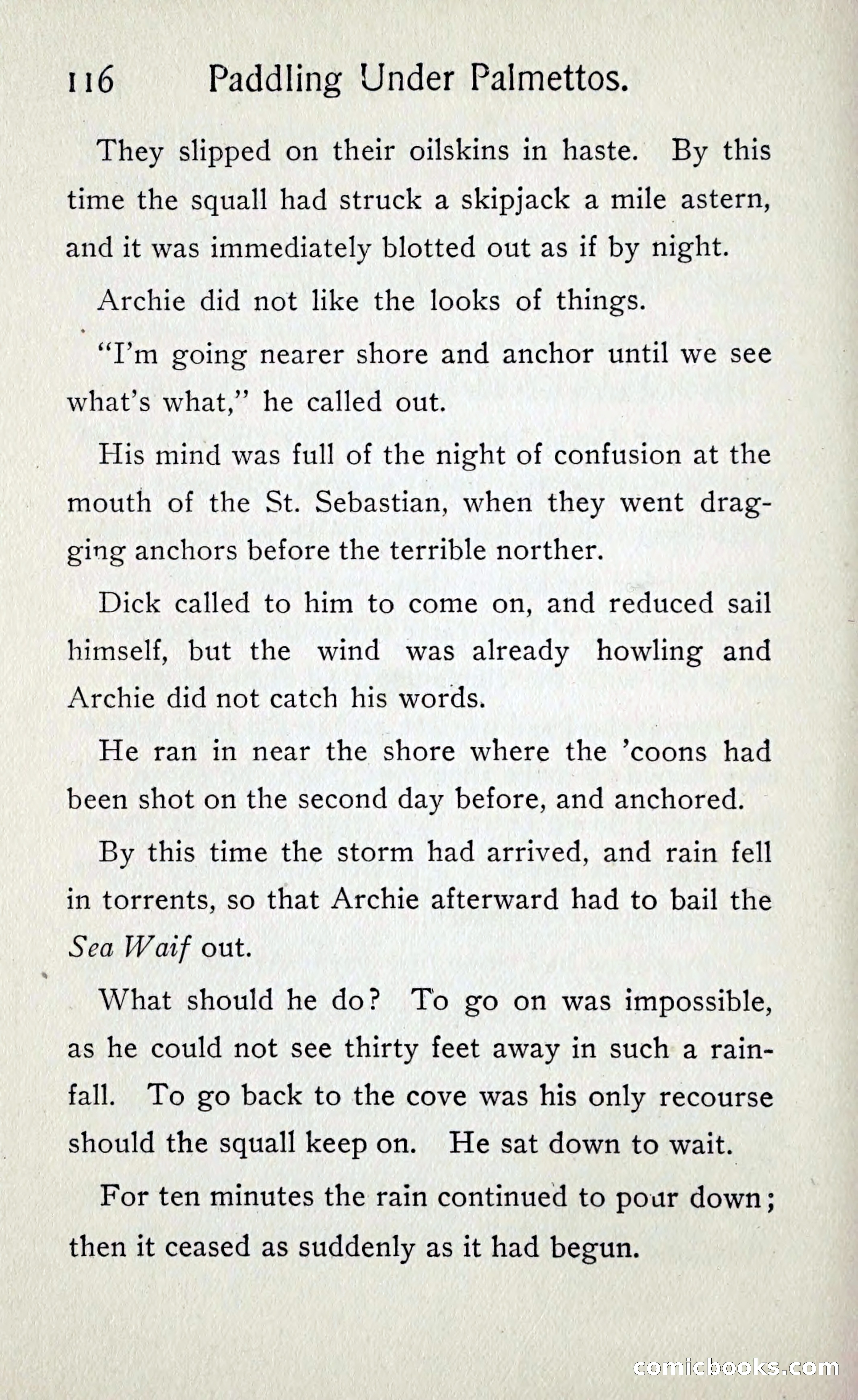 Paddling under Palmettos — page 123 of 299