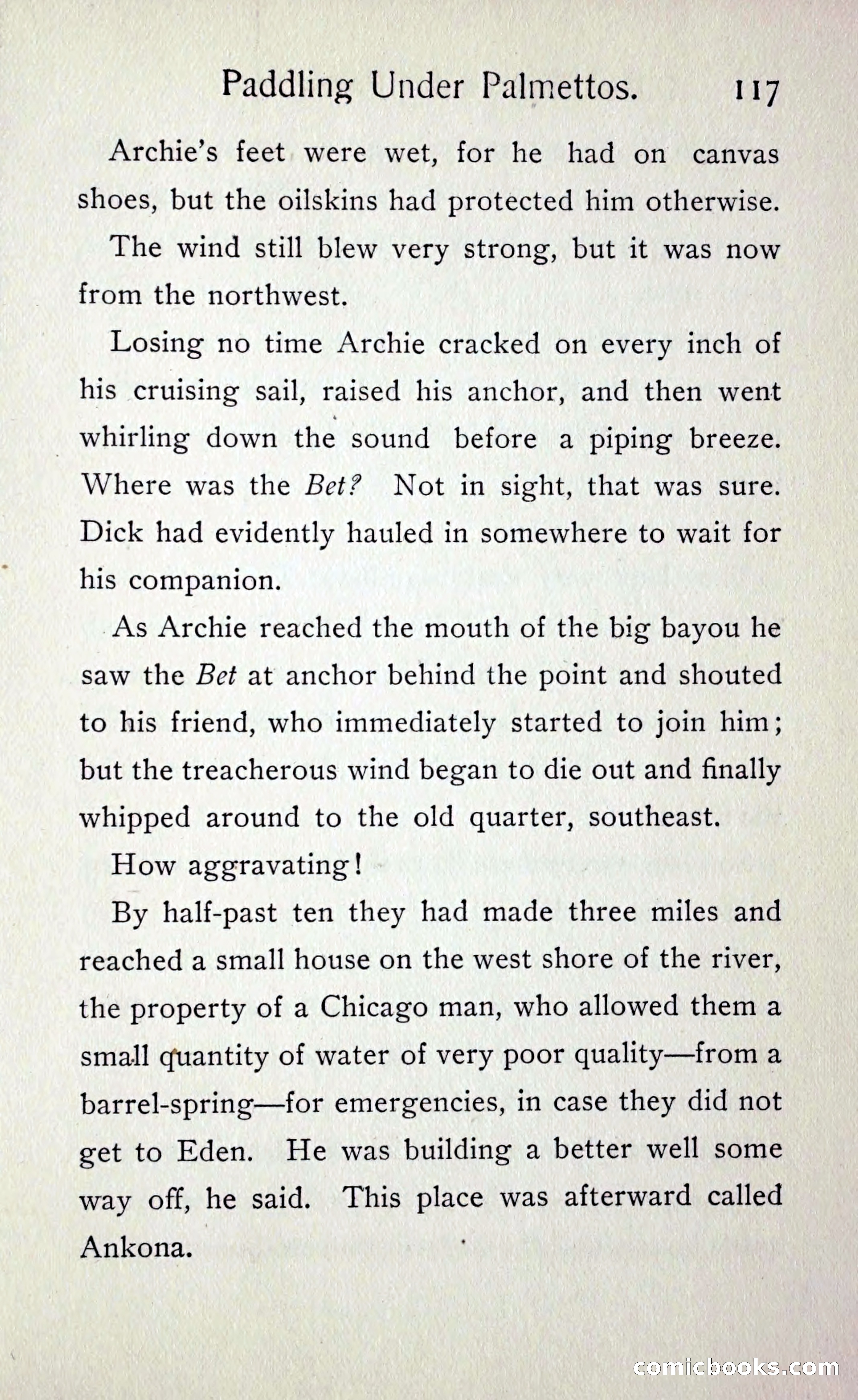 Paddling under Palmettos — page 124 of 299