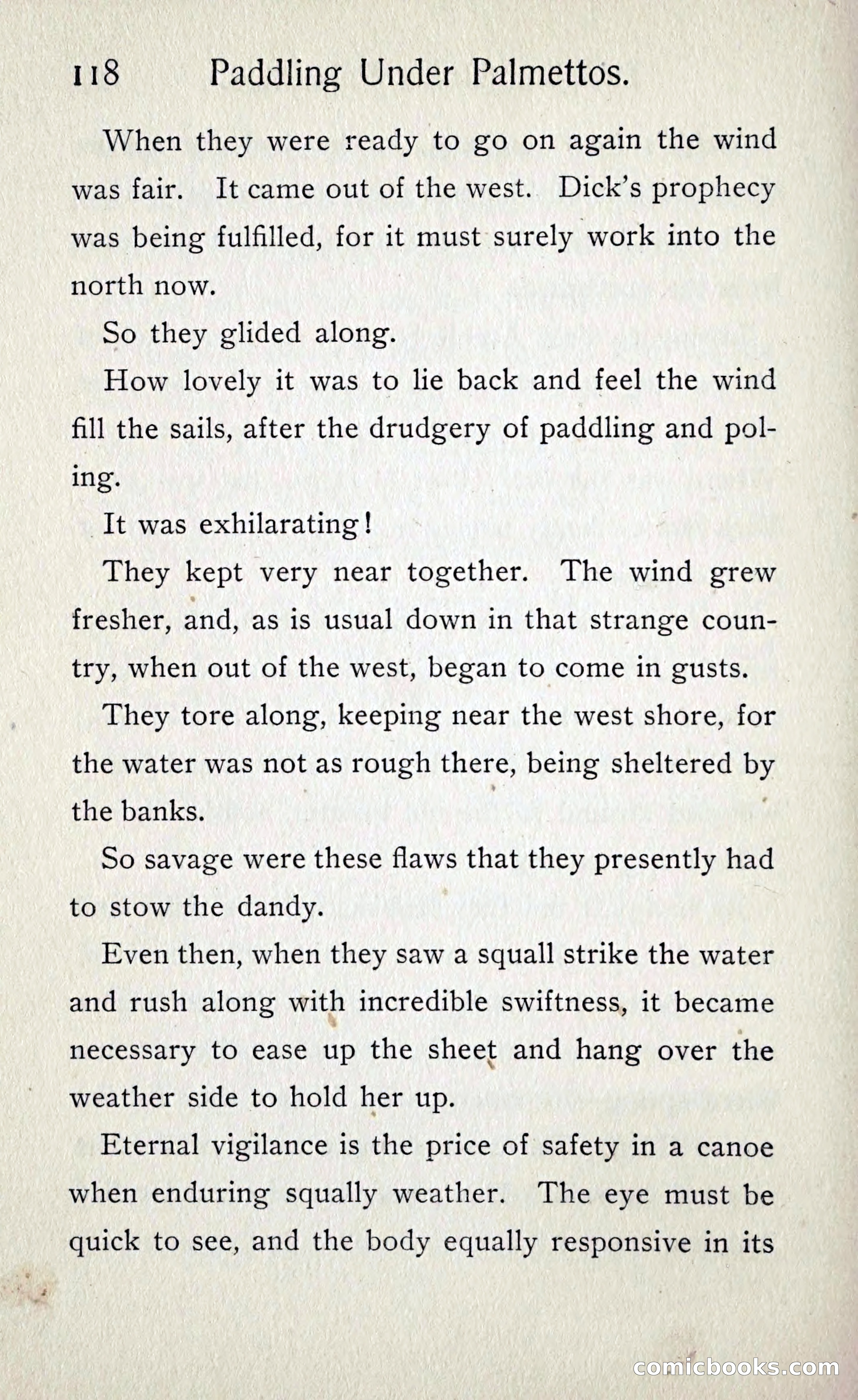 Paddling under Palmettos — page 125 of 299