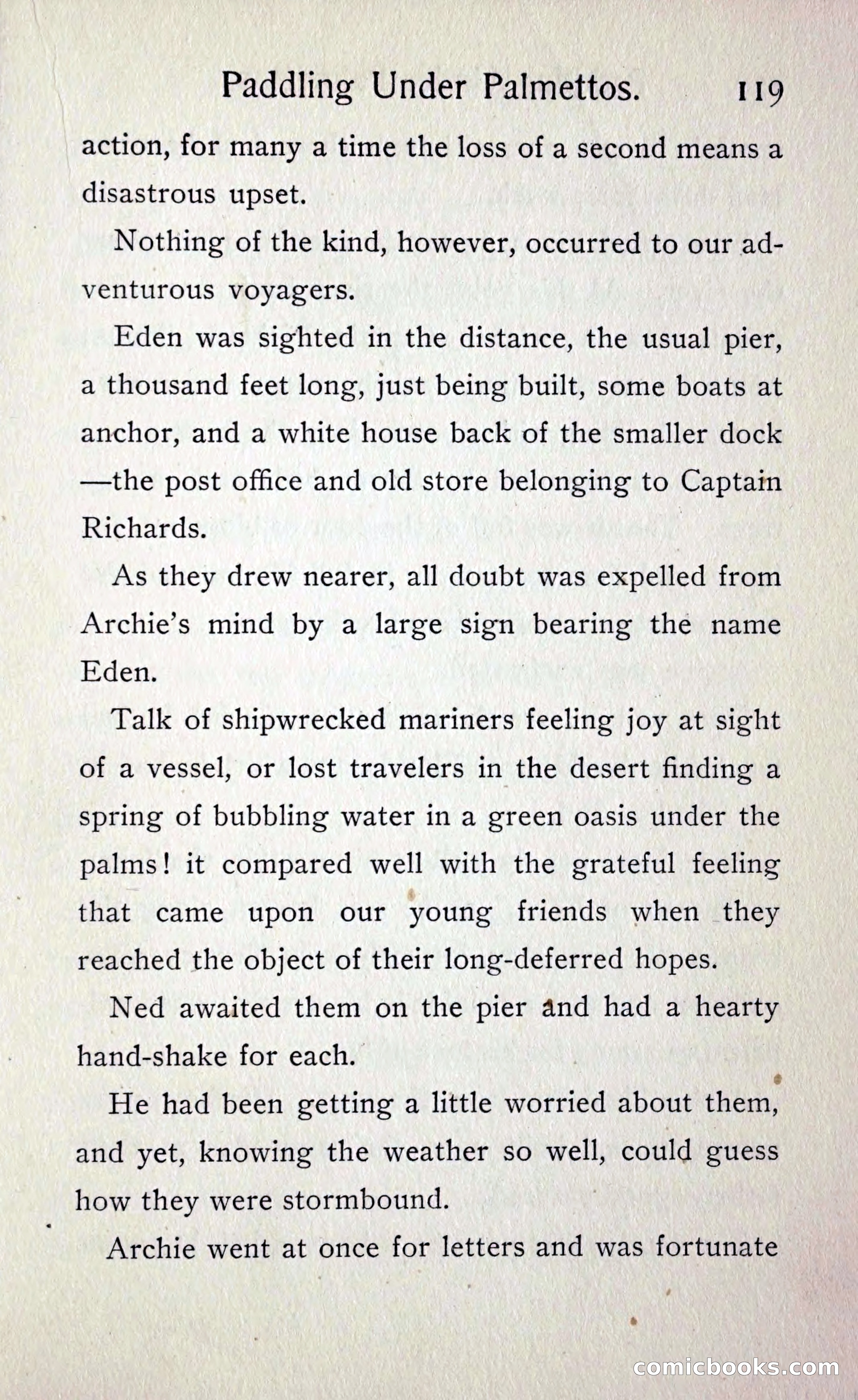 Paddling under Palmettos — page 126 of 299
