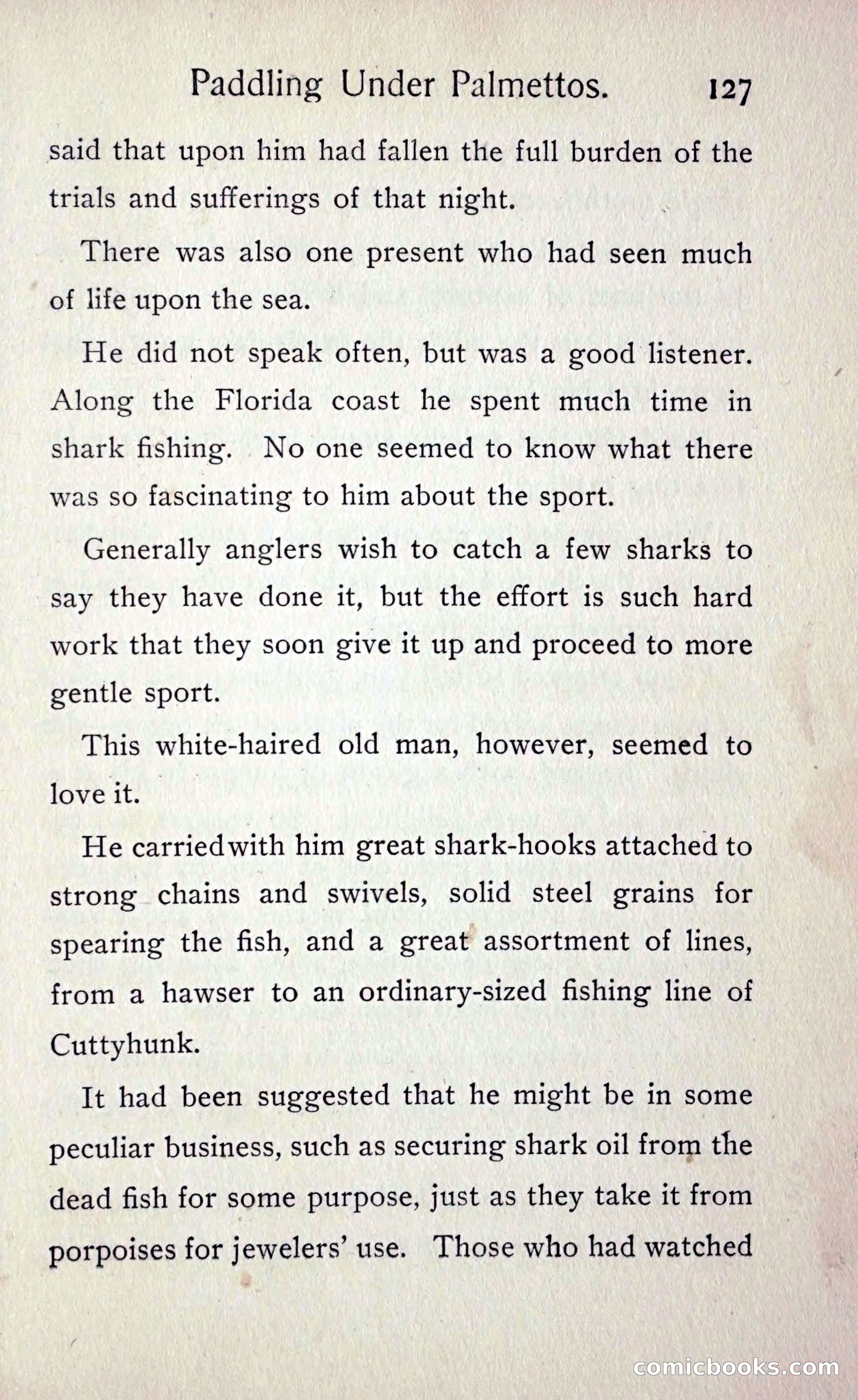 Paddling under Palmettos — page 134 of 299