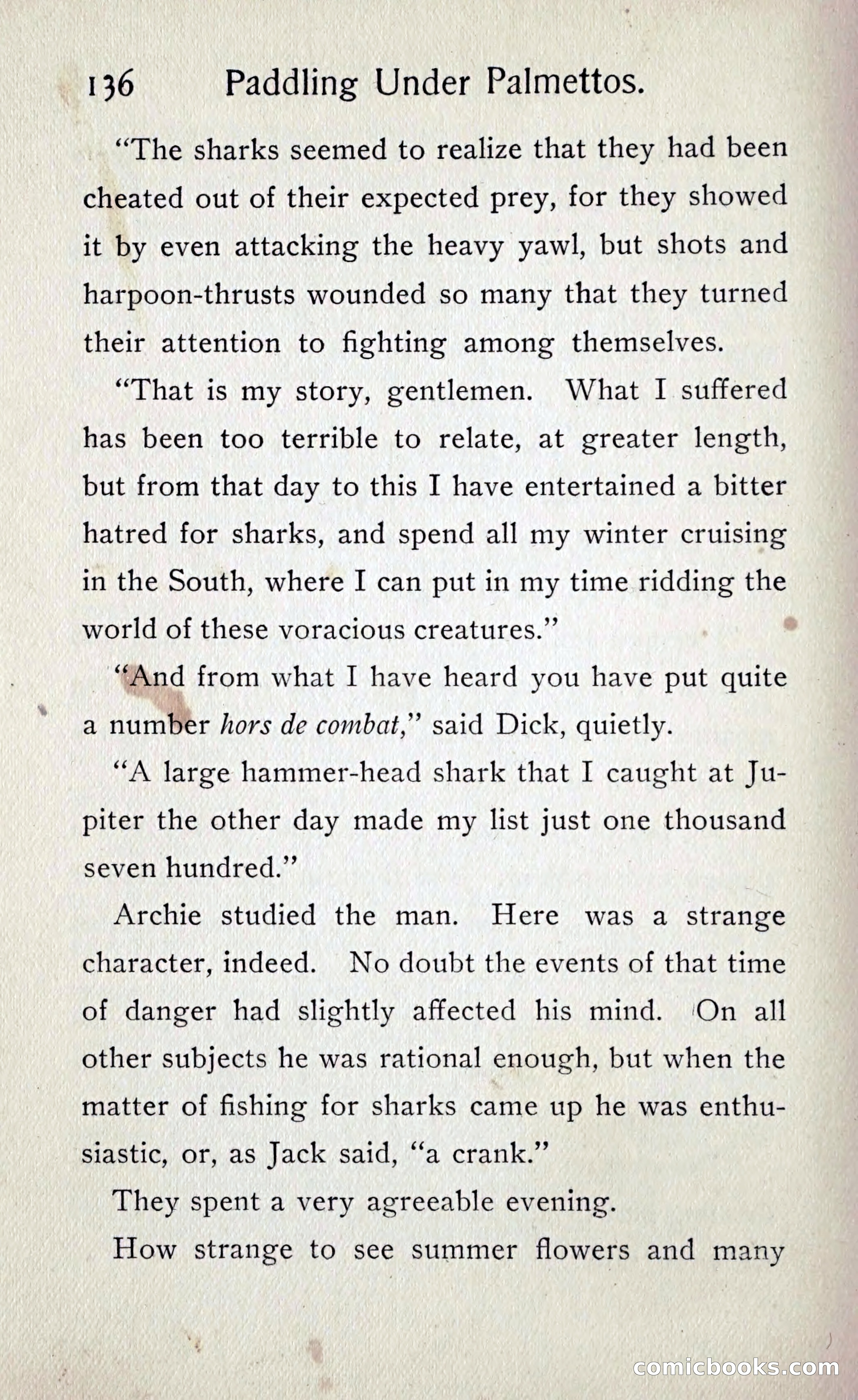 Paddling under Palmettos — page 143 of 299