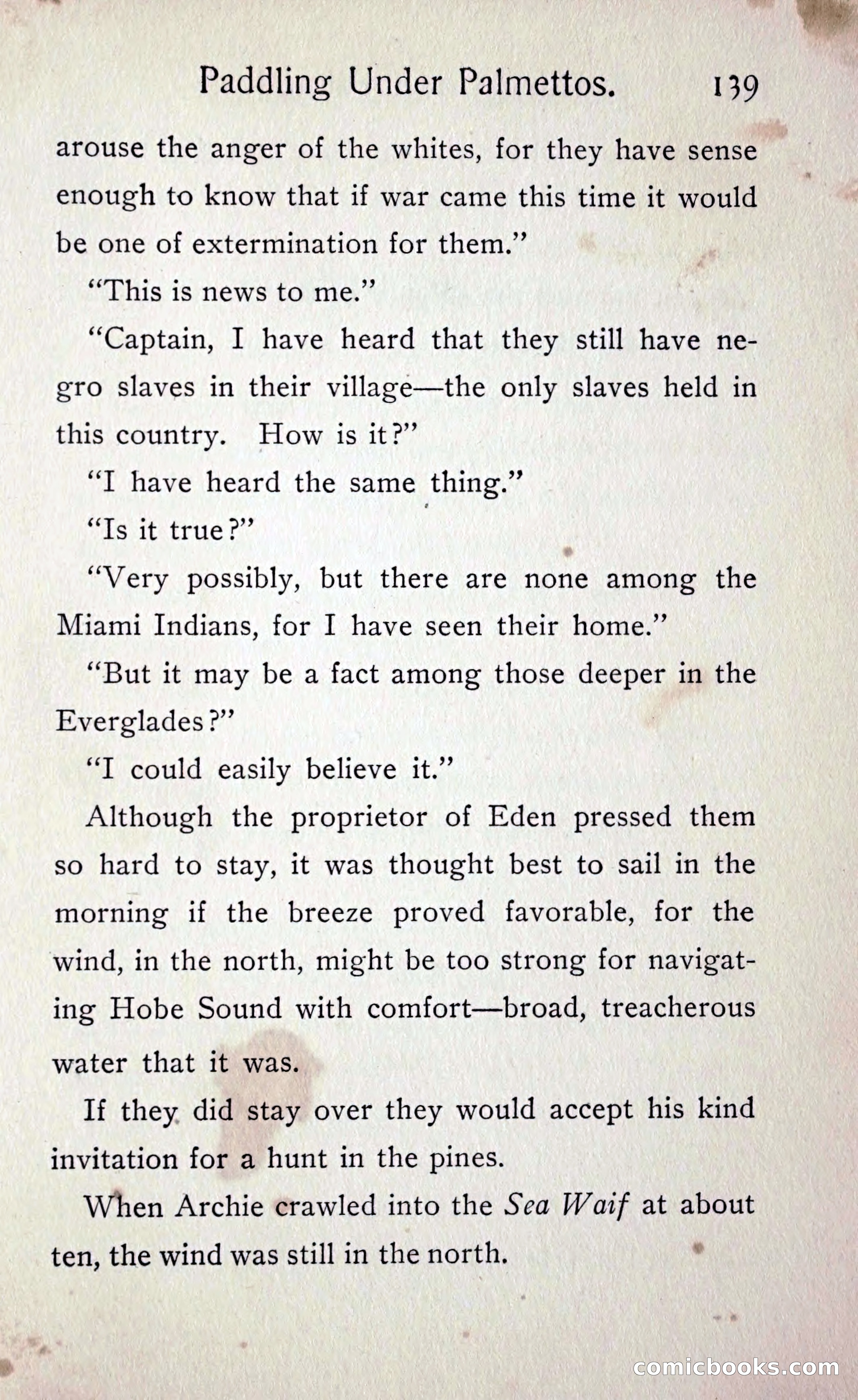 Paddling under Palmettos — page 146 of 299