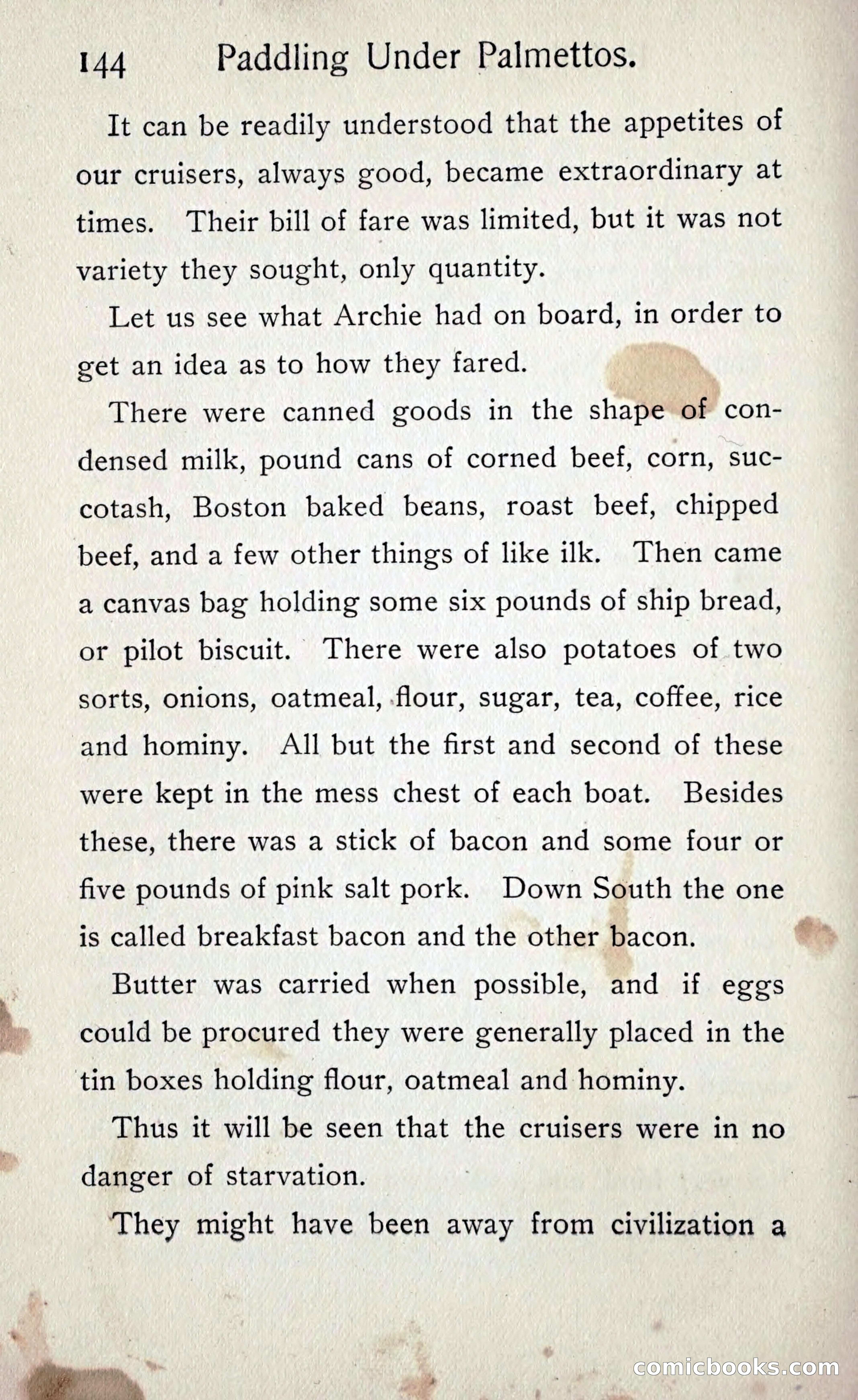 Paddling under Palmettos — page 151 of 299