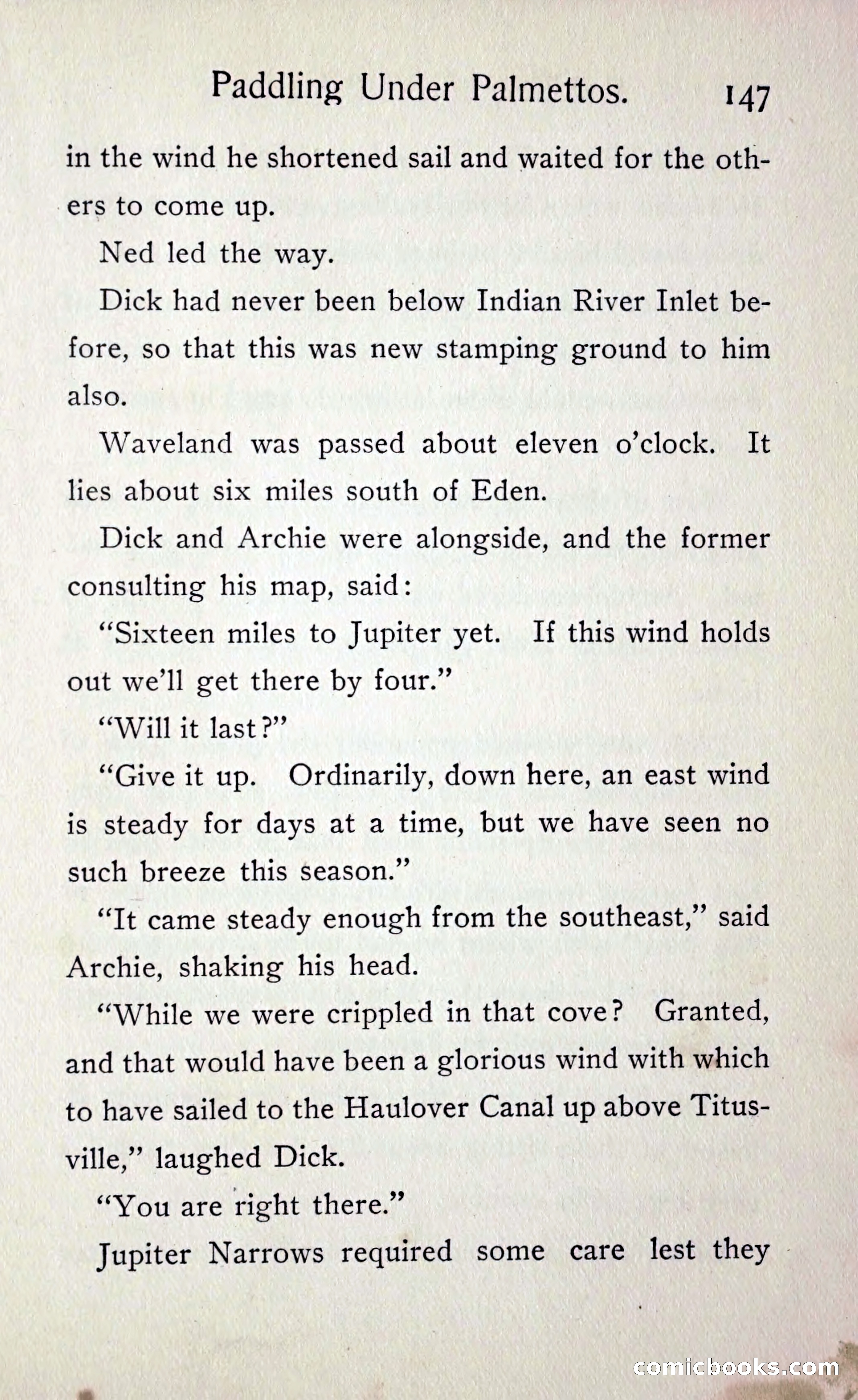 Paddling under Palmettos — page 154 of 299