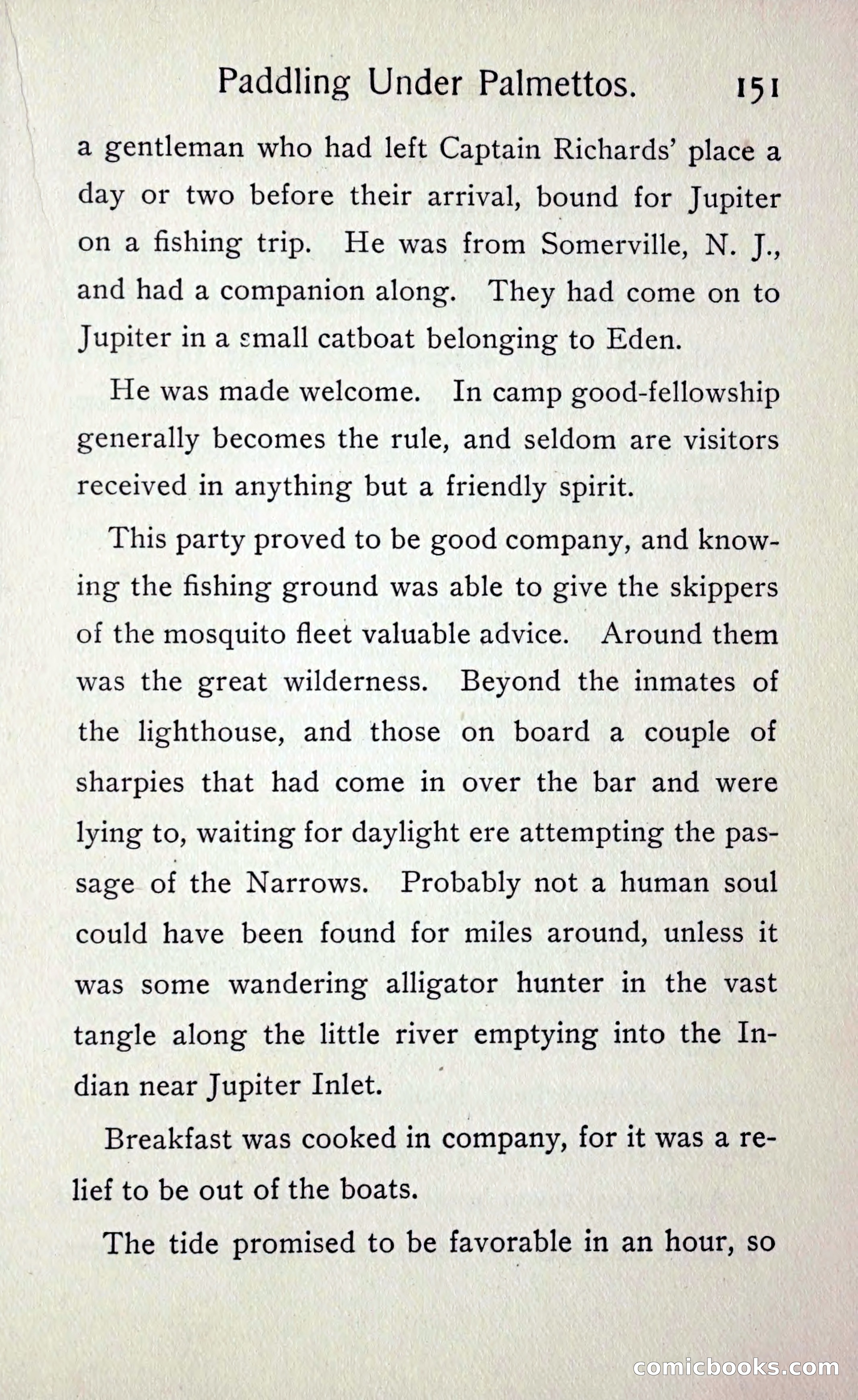 Paddling under Palmettos — page 158 of 299