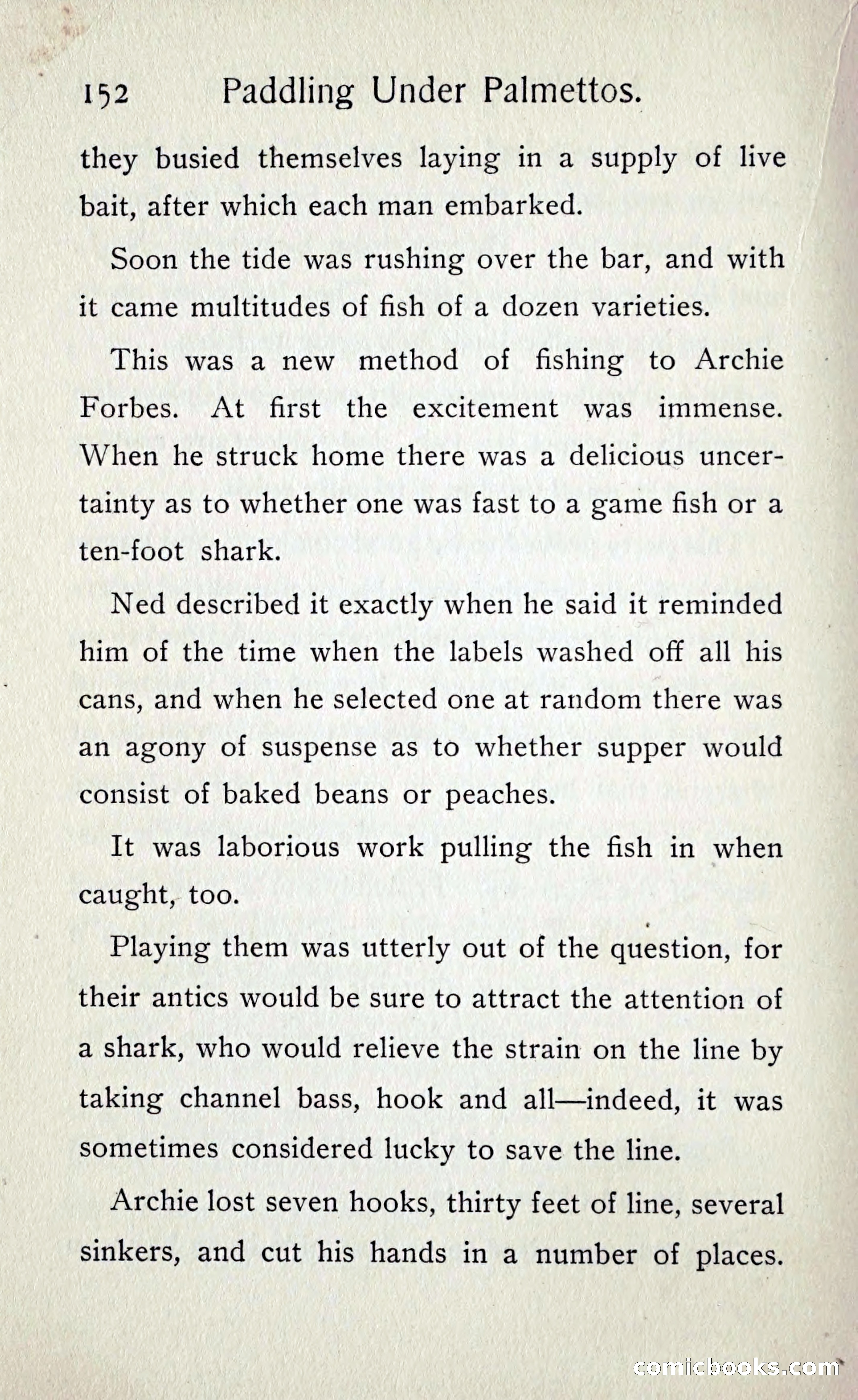 Paddling under Palmettos — page 159 of 299