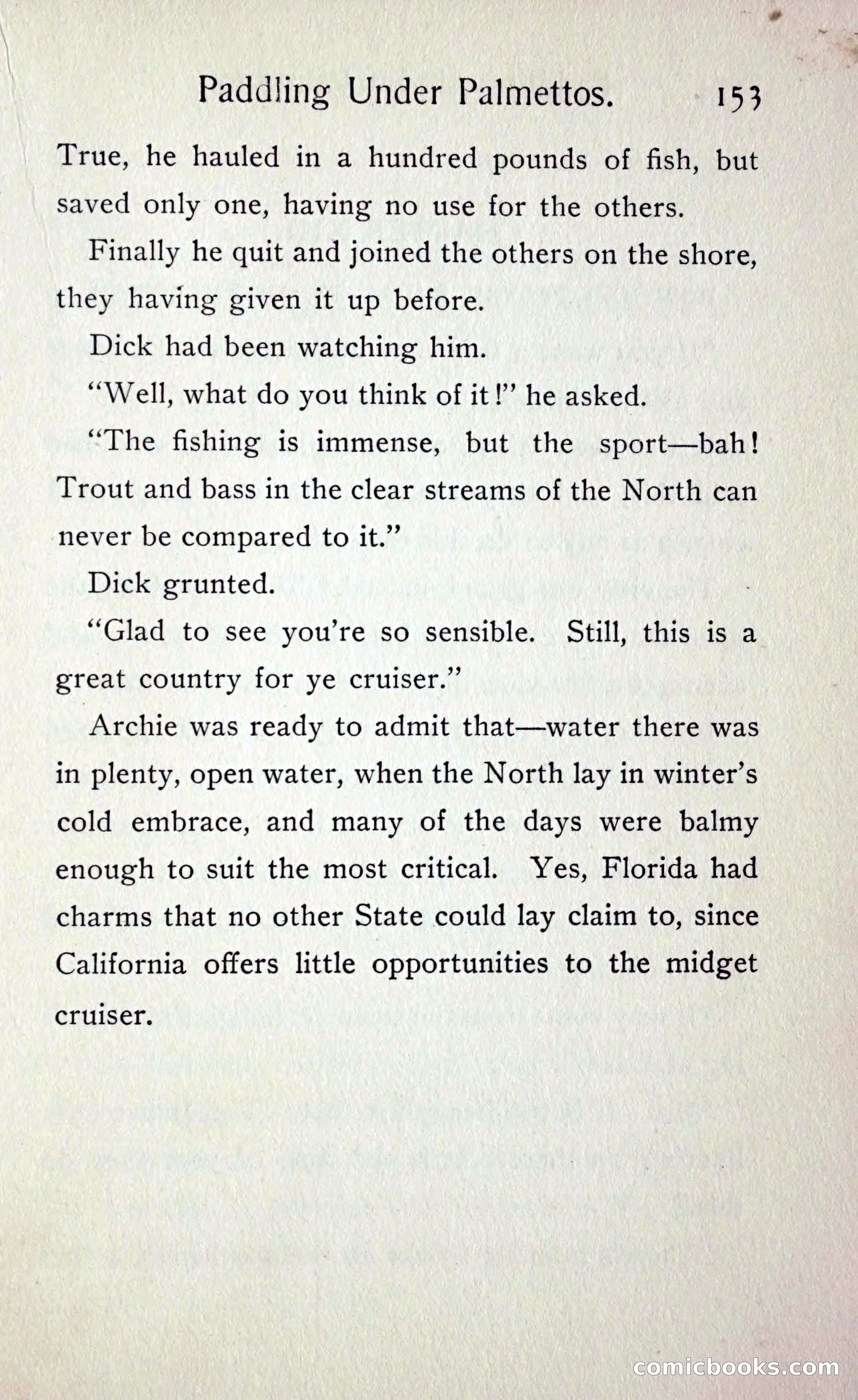 Paddling under Palmettos — page 160 of 299
