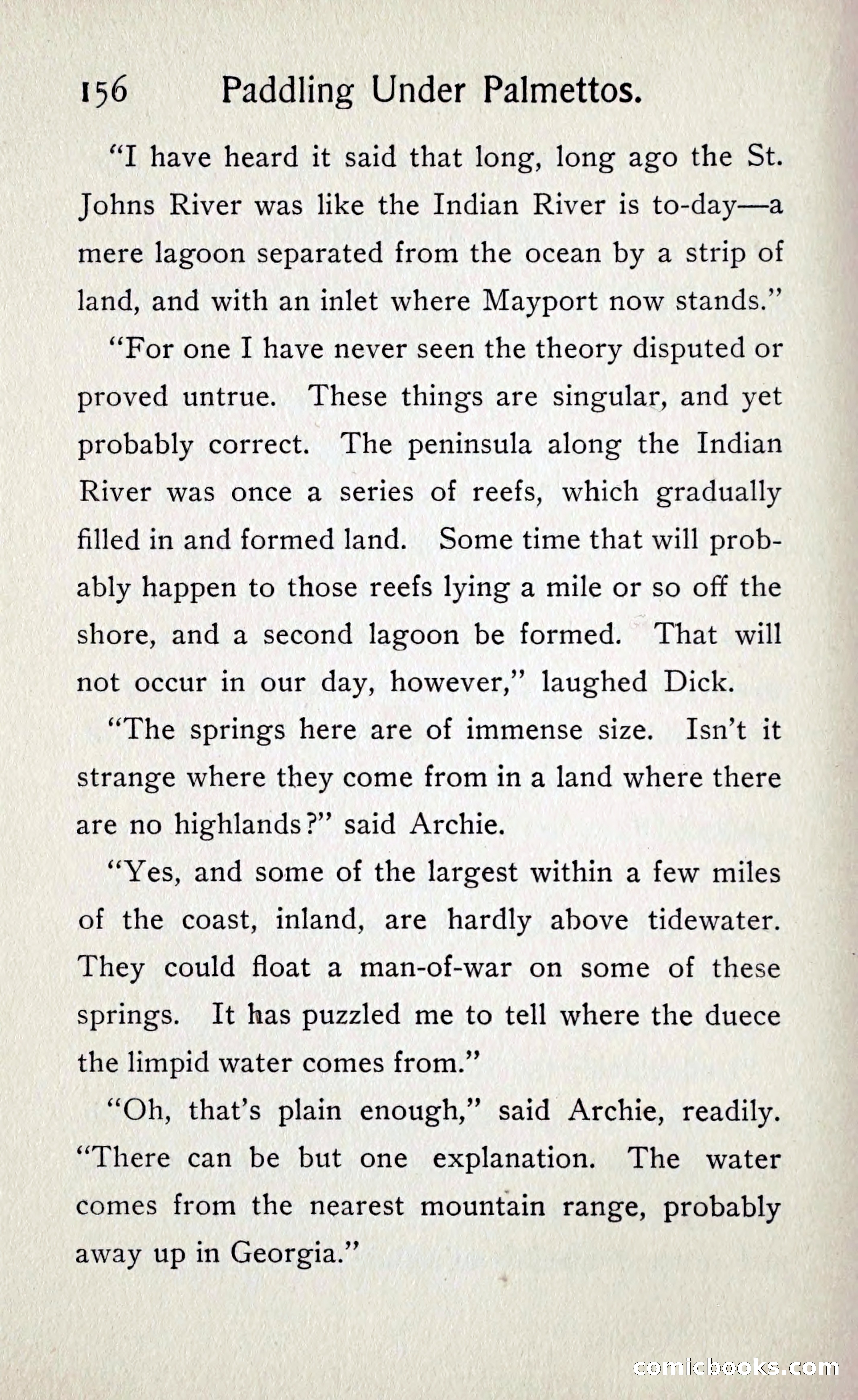 Paddling under Palmettos — page 163 of 299