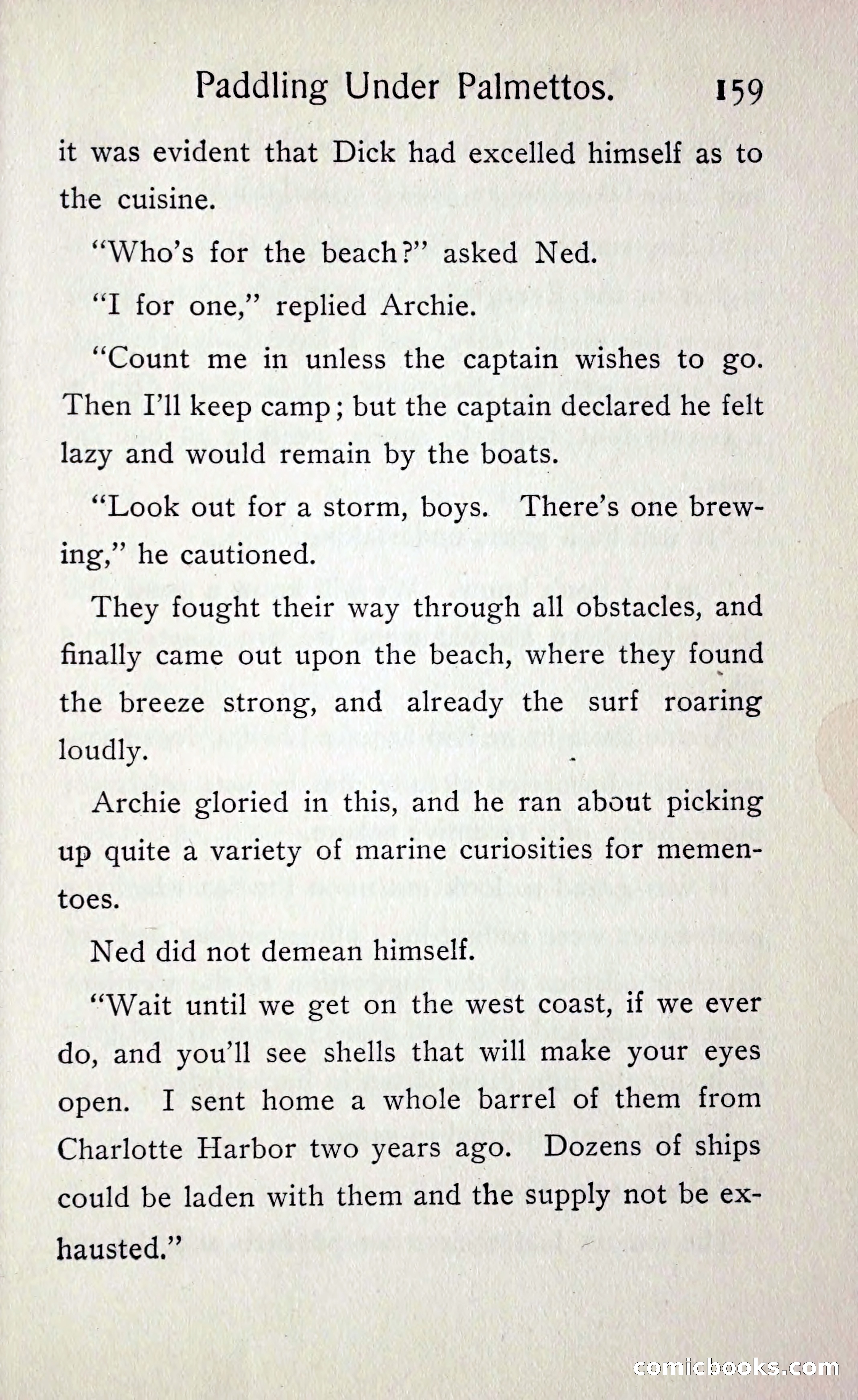 Paddling under Palmettos — page 166 of 299