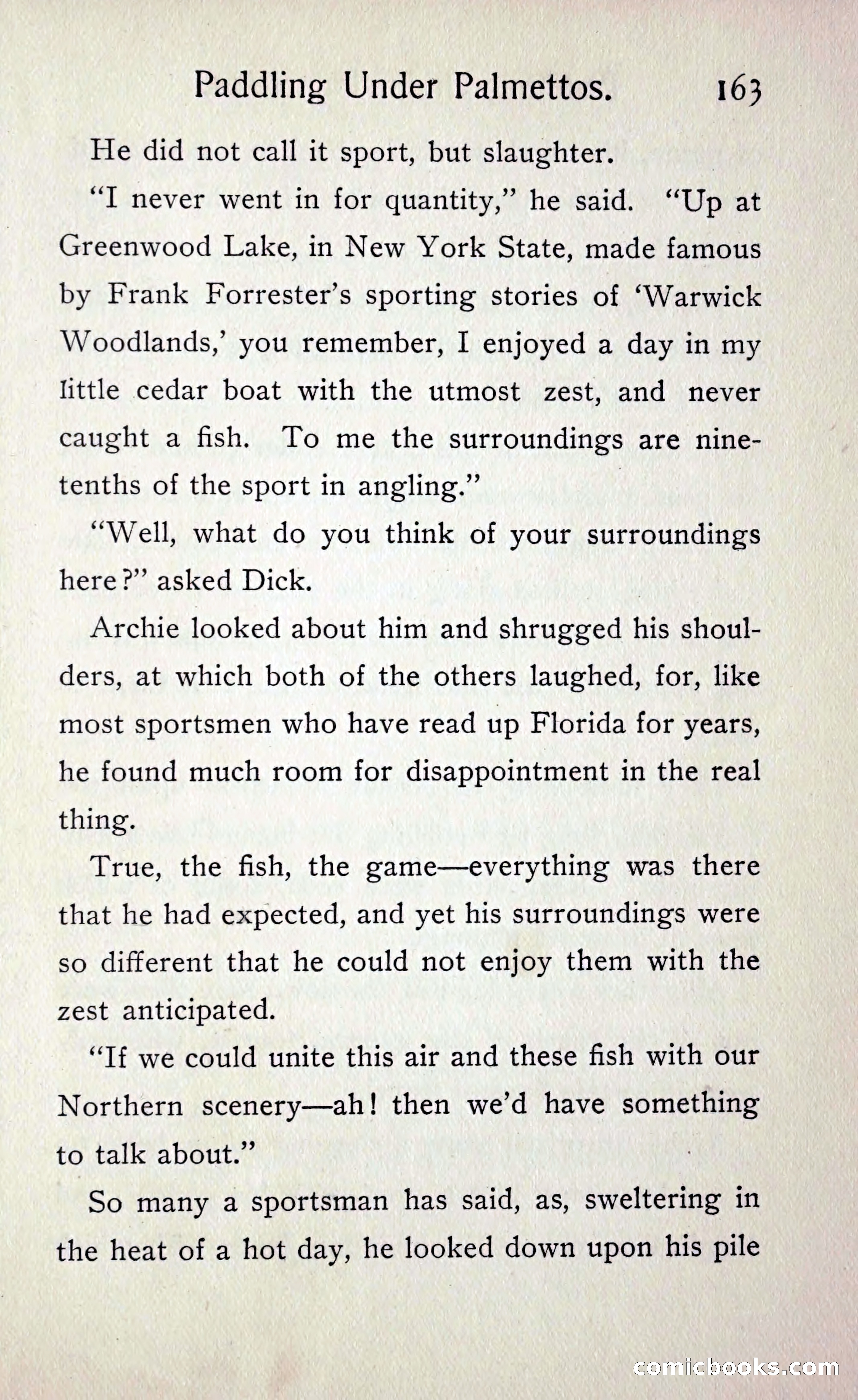 Paddling under Palmettos — page 170 of 299