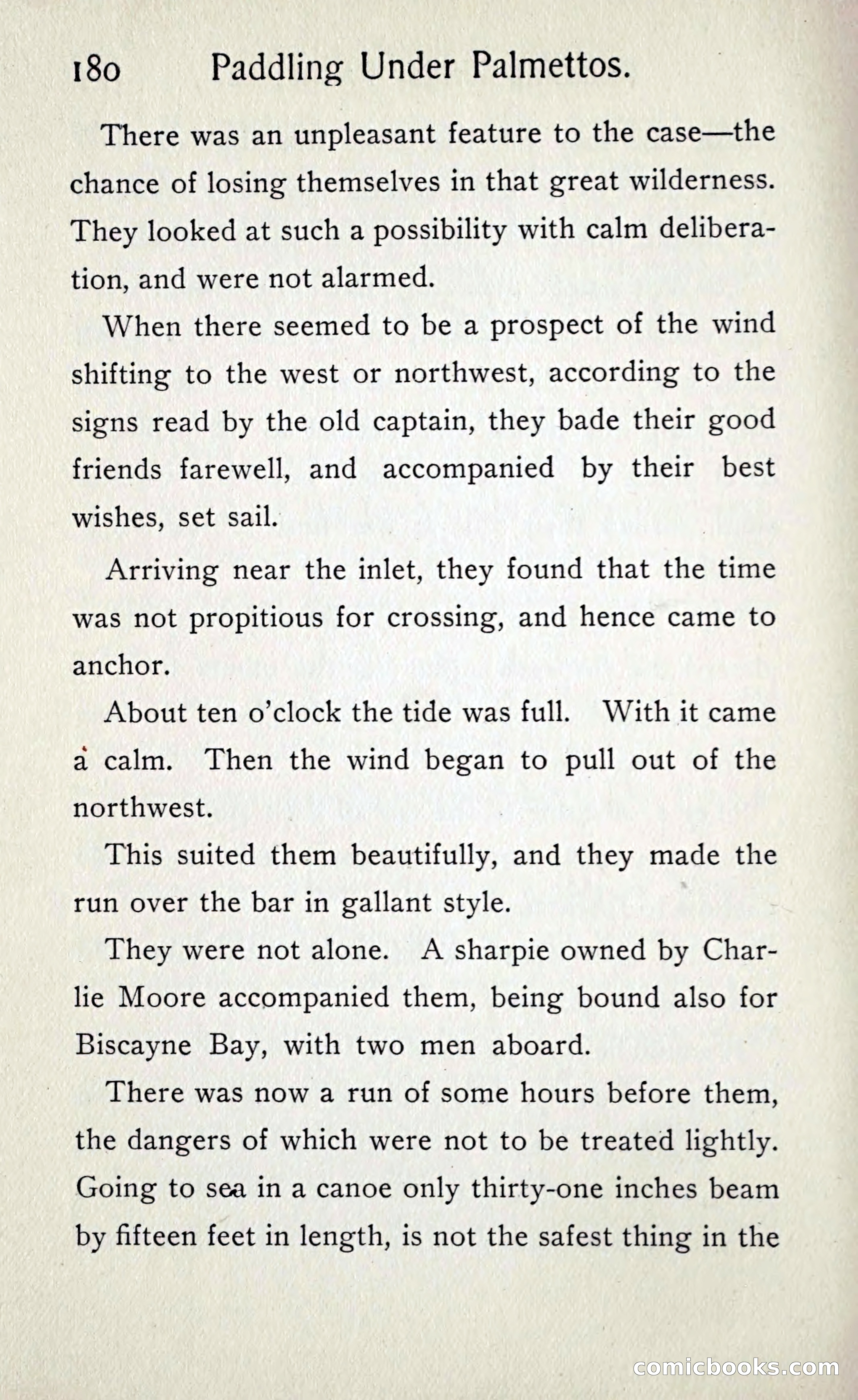 Paddling under Palmettos — page 187 of 299