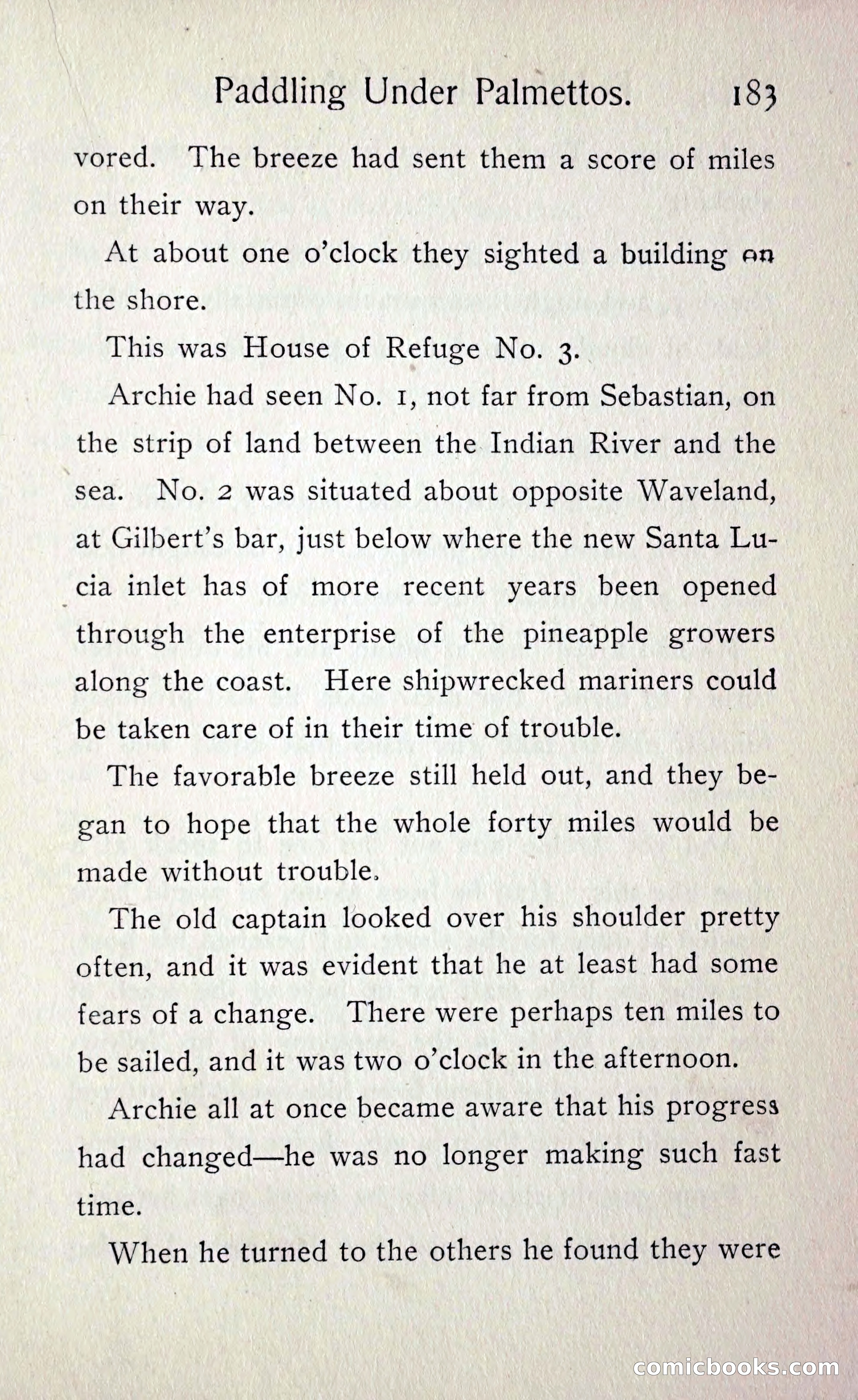 Paddling under Palmettos — page 190 of 299