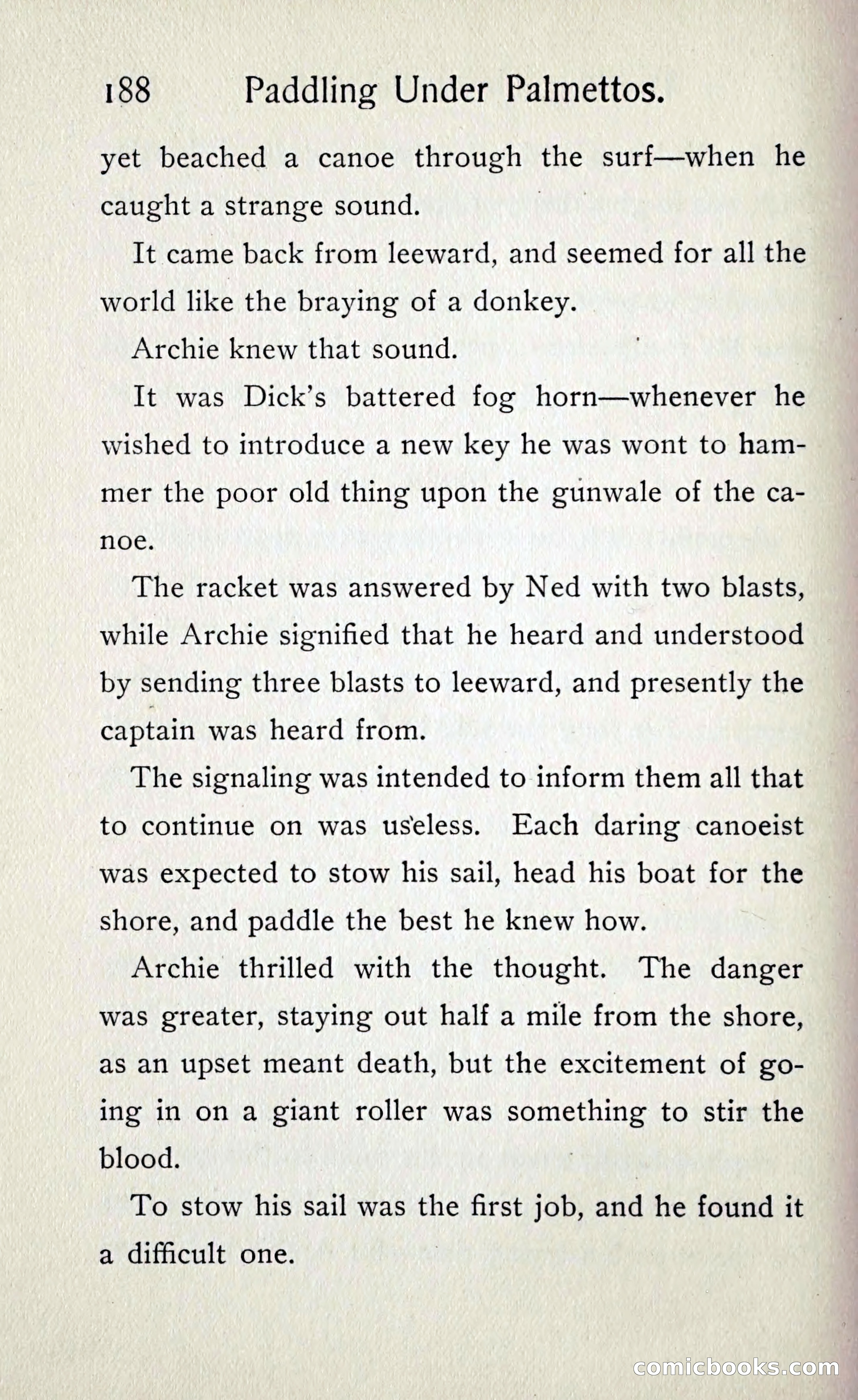 Paddling under Palmettos — page 195 of 299
