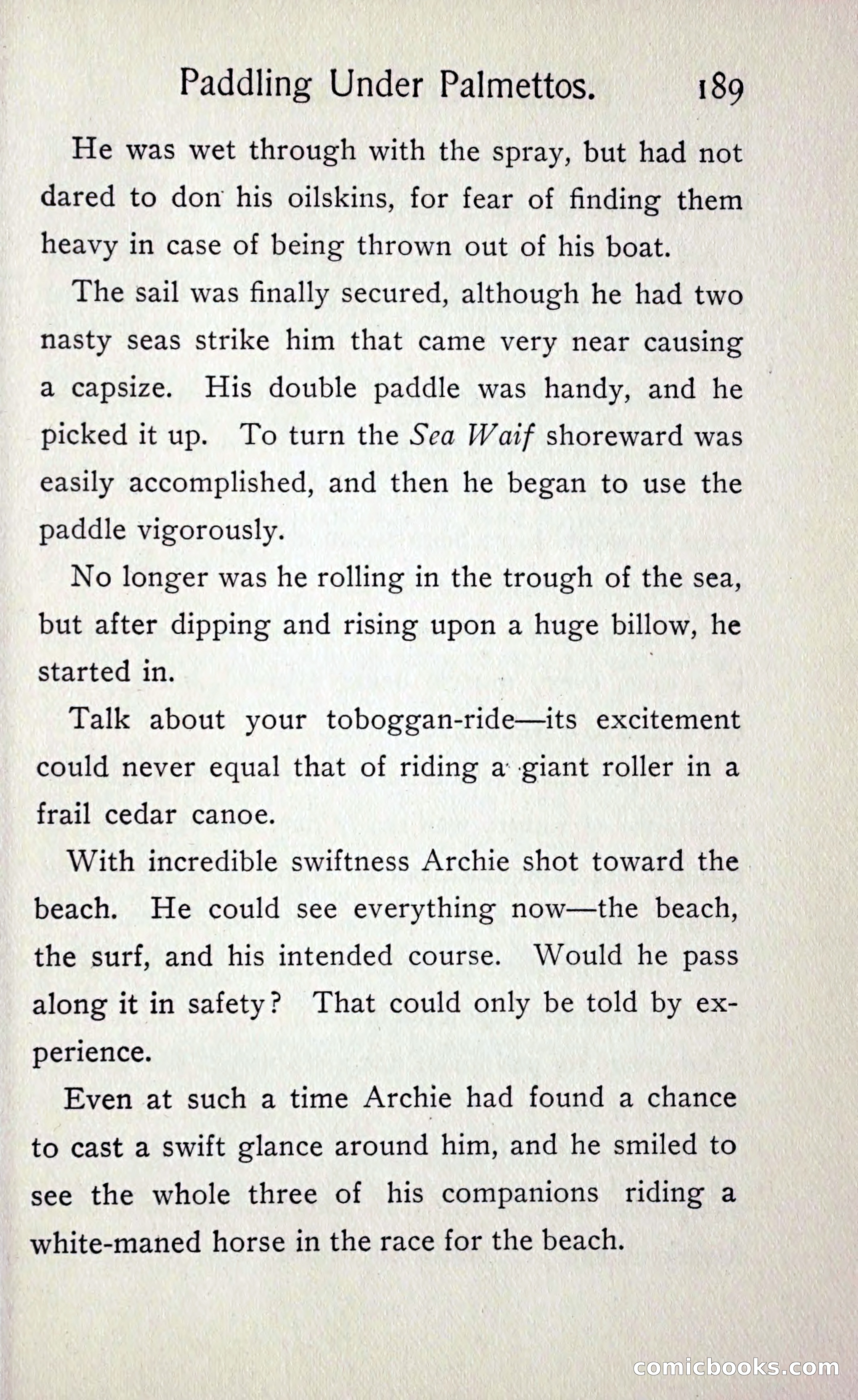 Paddling under Palmettos — page 196 of 299