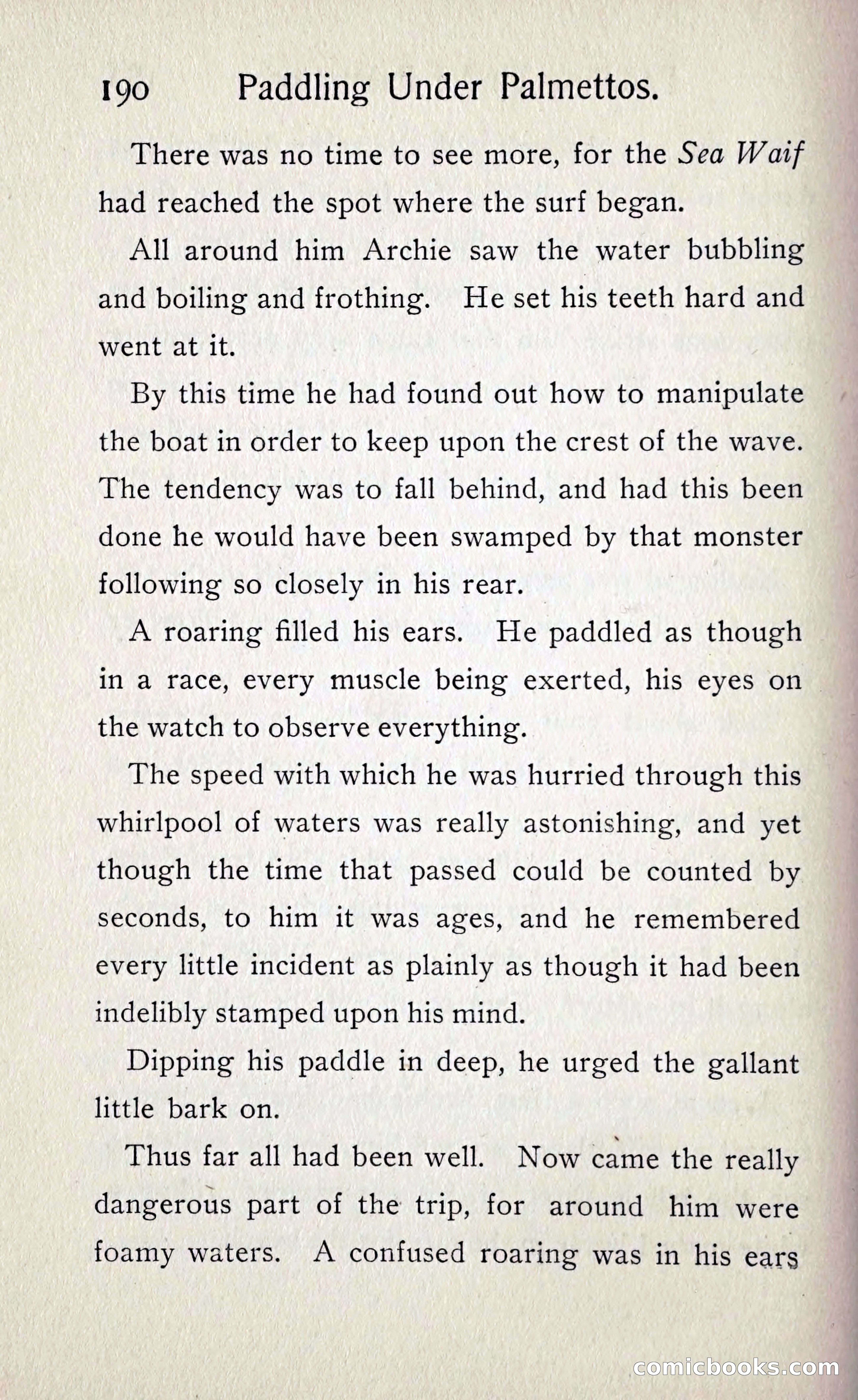 Paddling under Palmettos — page 197 of 299