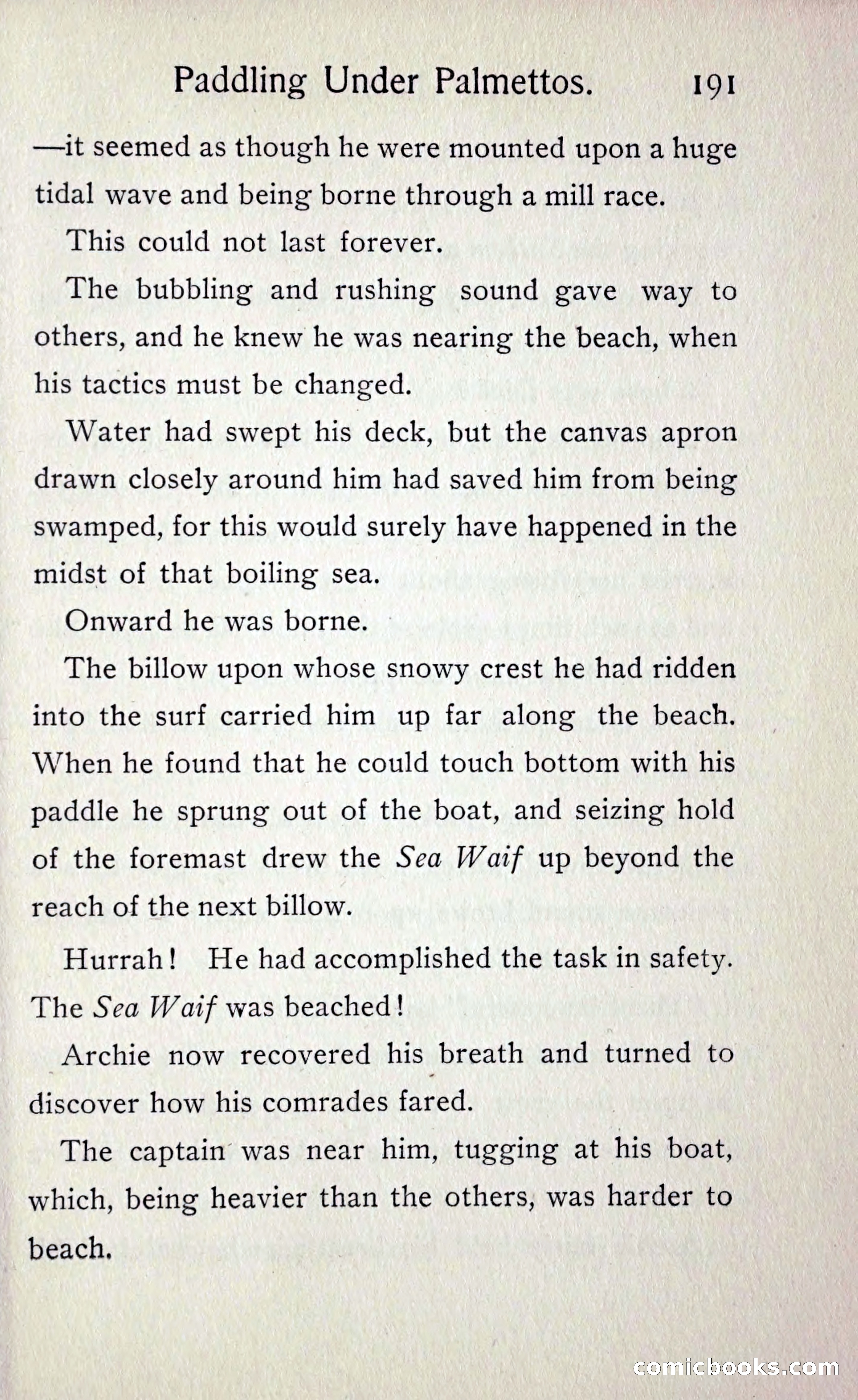Paddling under Palmettos — page 198 of 299