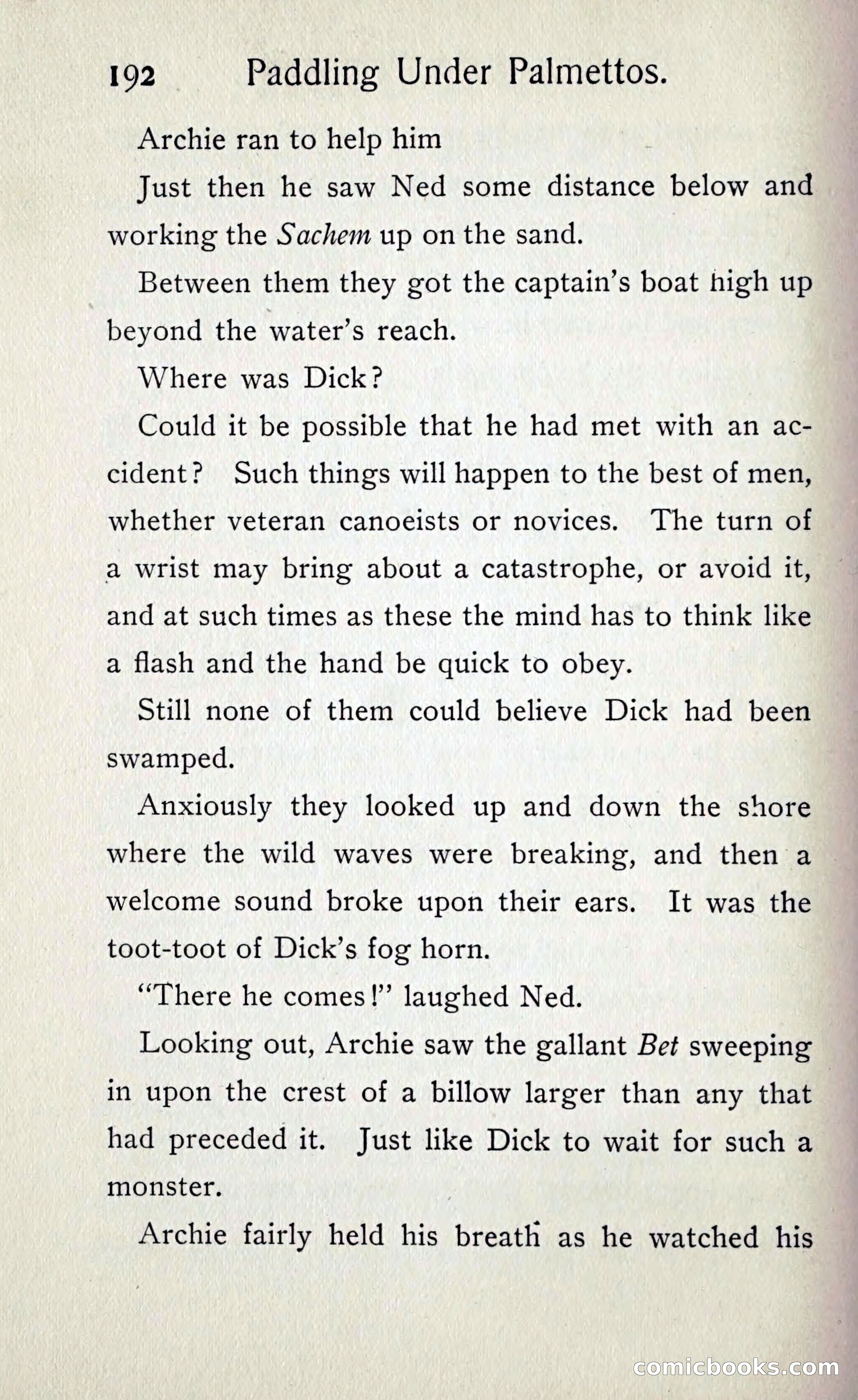 Paddling under Palmettos — page 199 of 299
