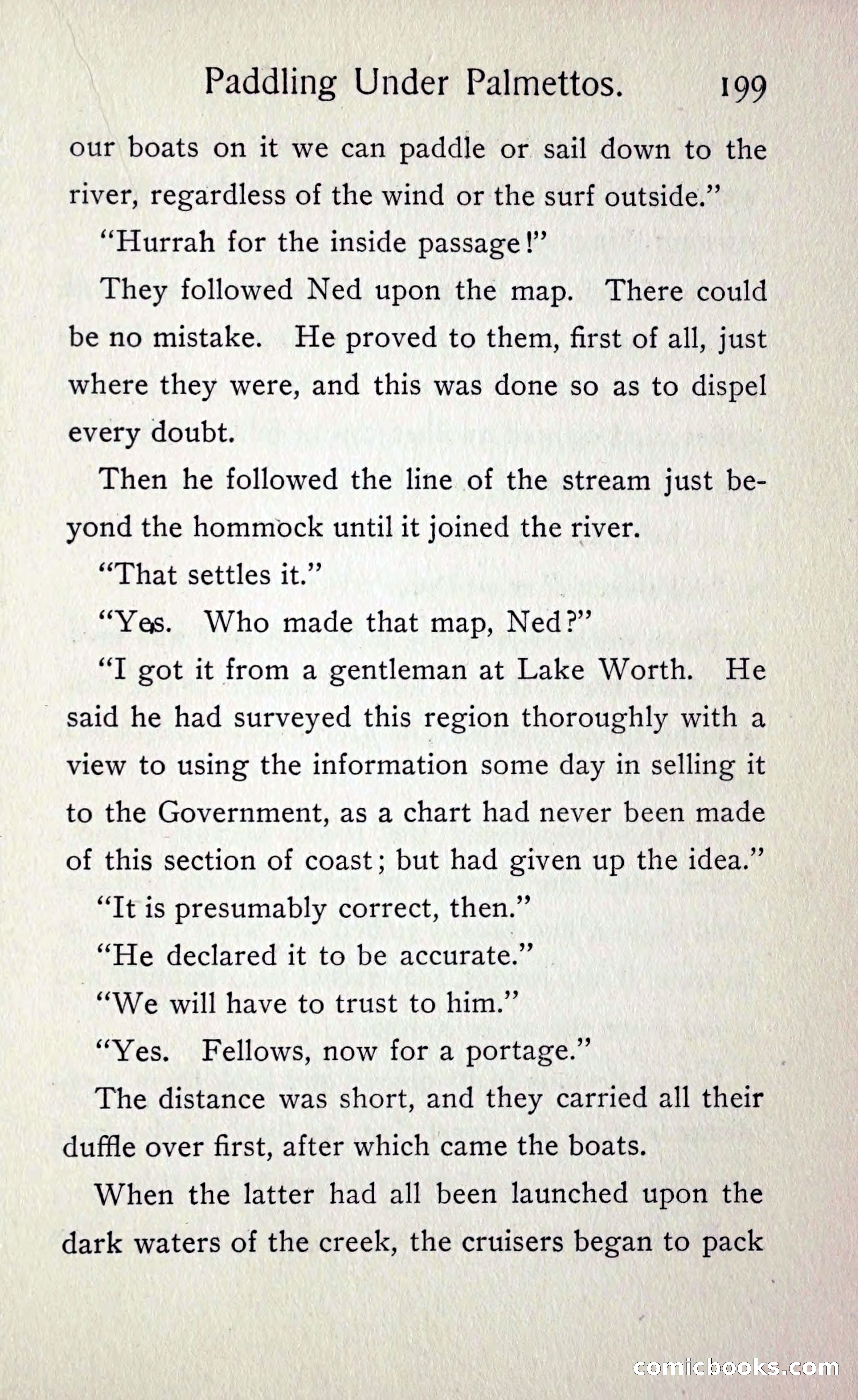 Paddling under Palmettos — page 206 of 299