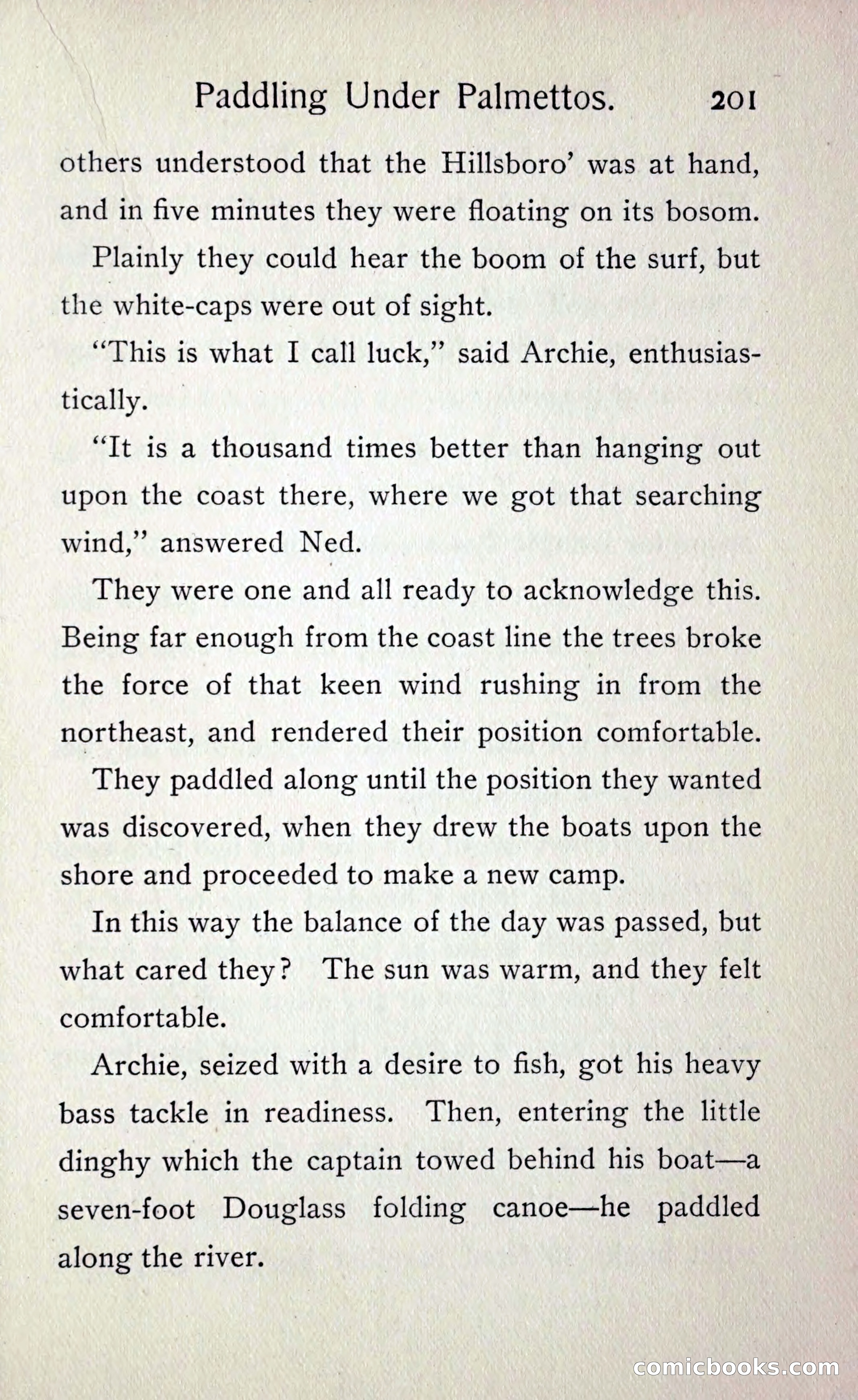 Paddling under Palmettos — page 208 of 299