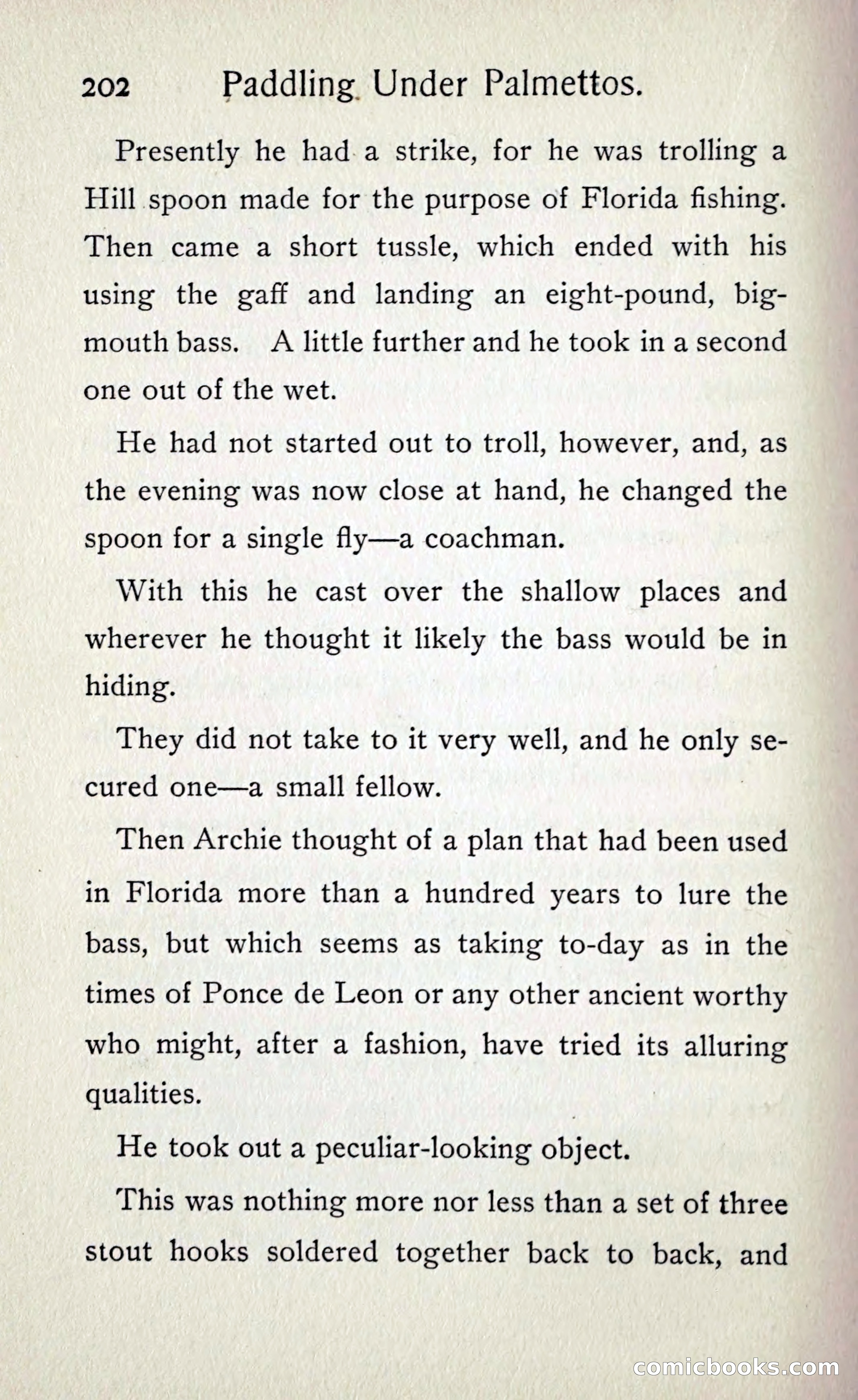 Paddling under Palmettos — page 209 of 299