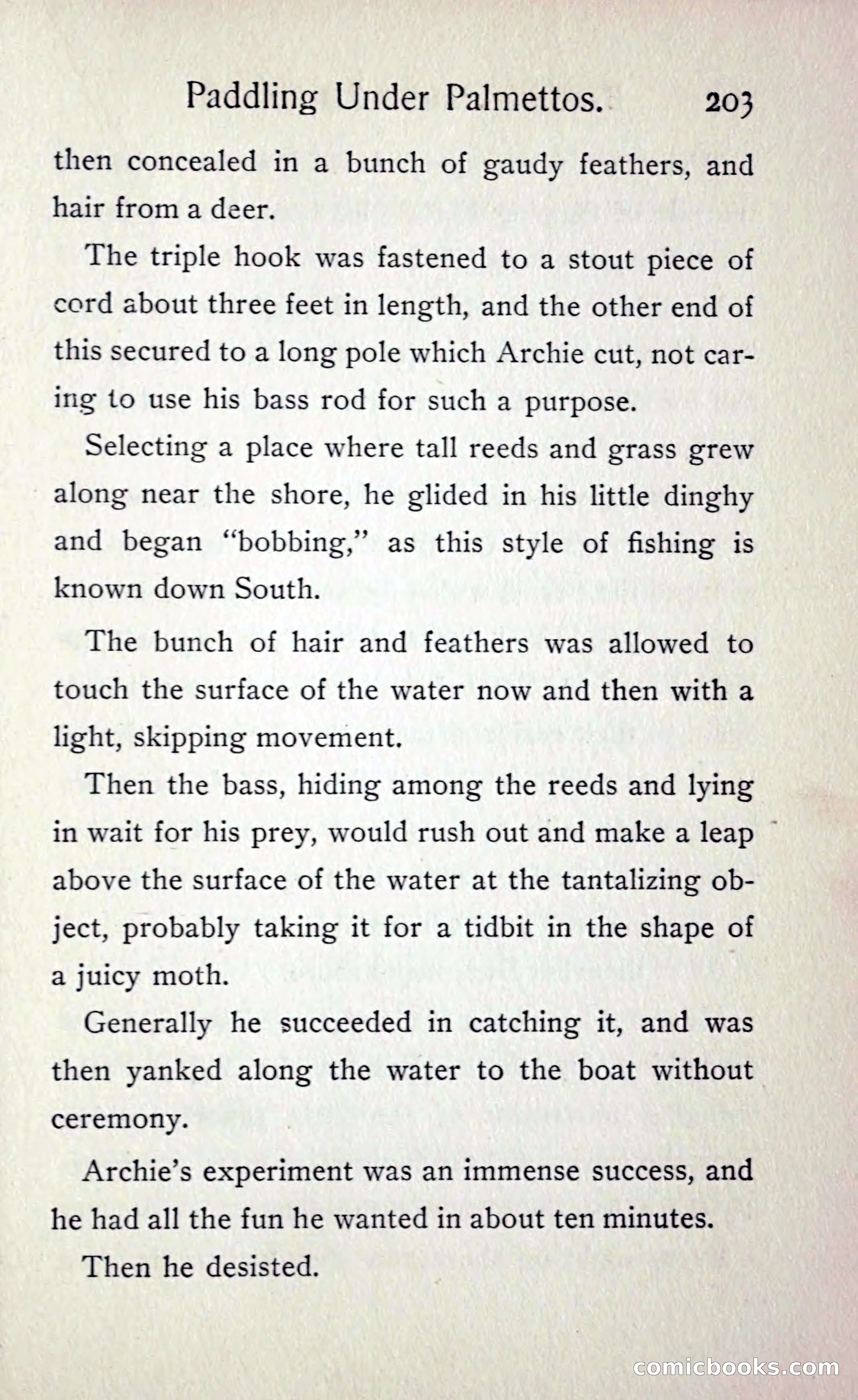 Paddling under Palmettos — page 210 of 299