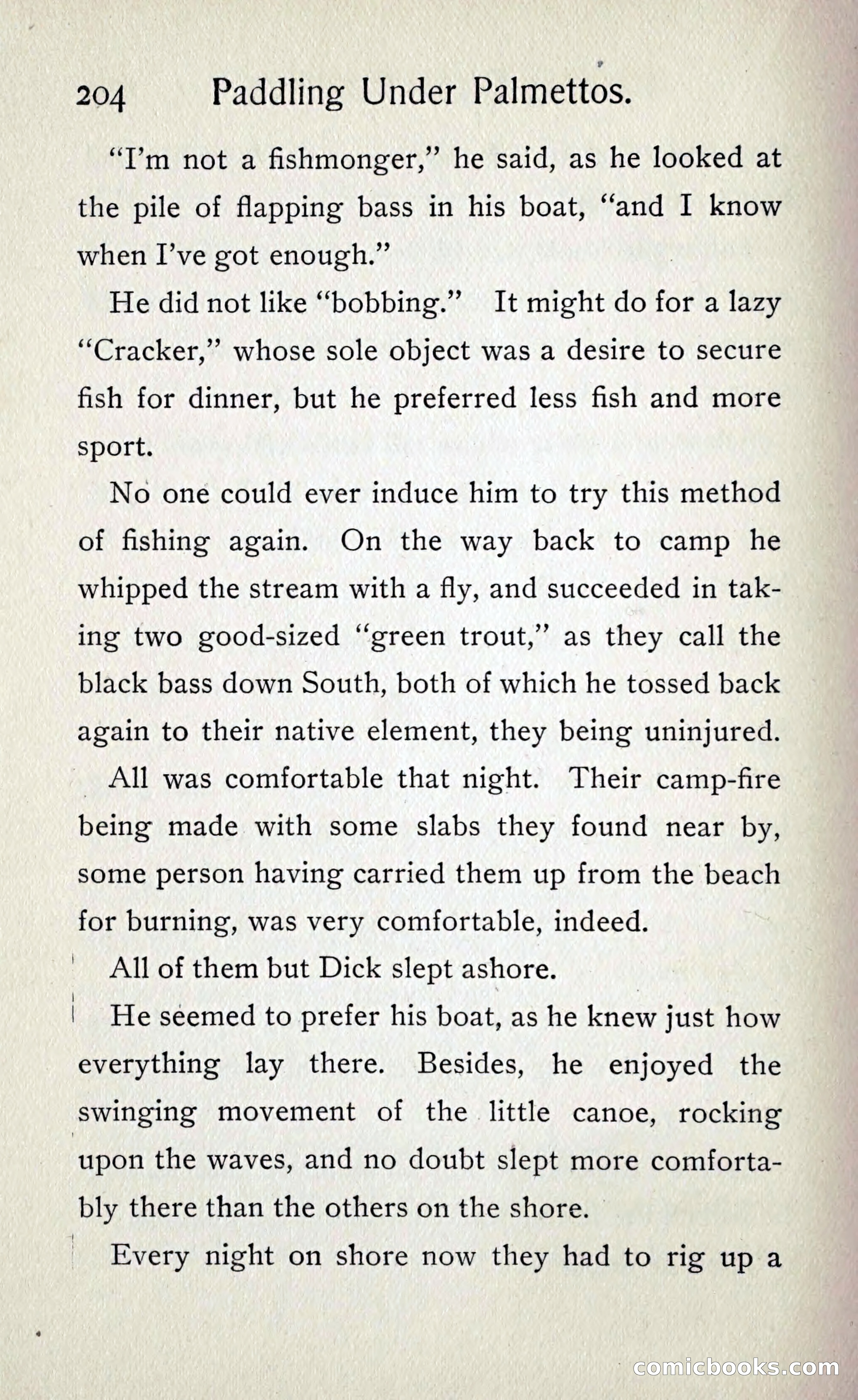 Paddling under Palmettos — page 211 of 299