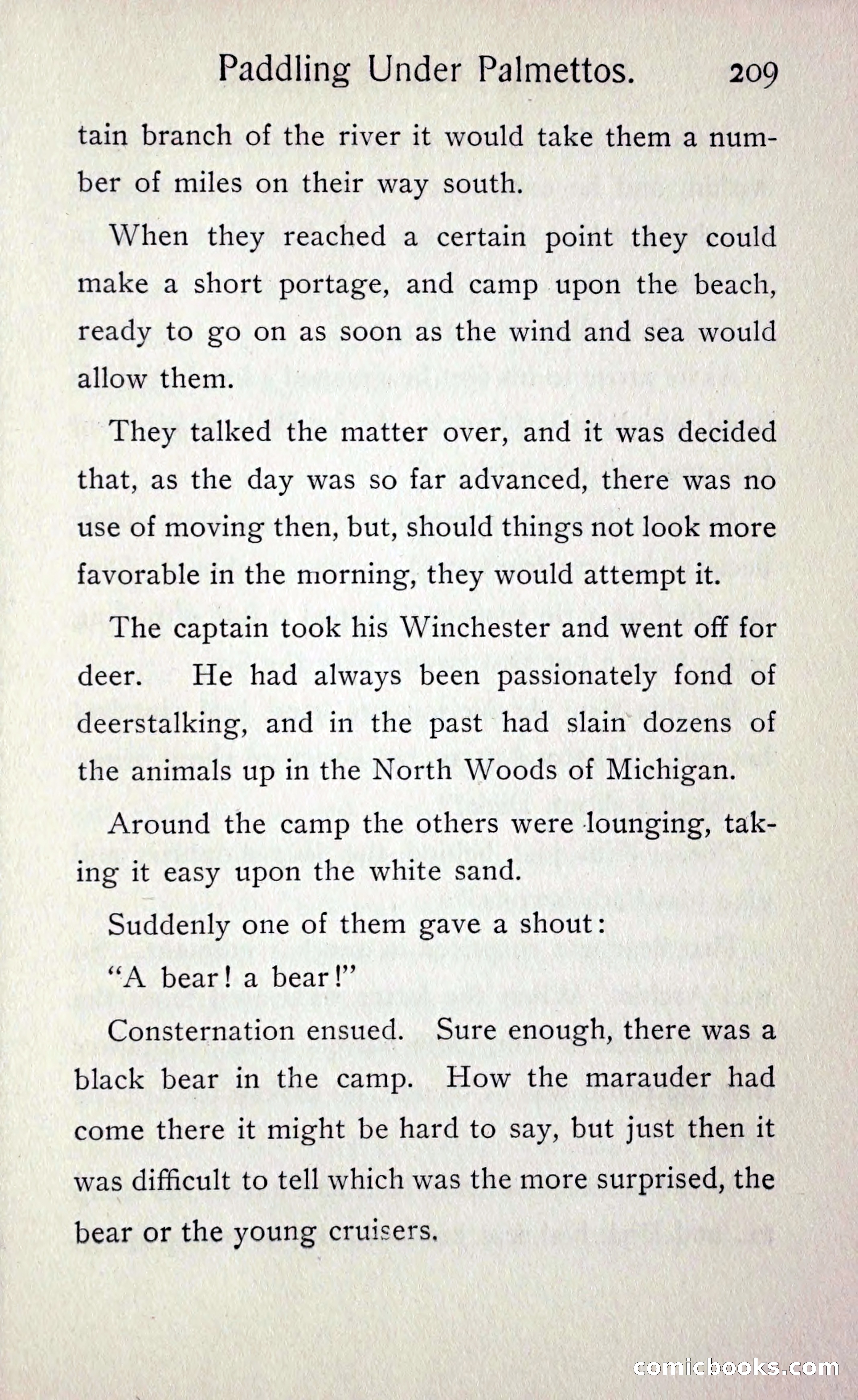 Paddling under Palmettos — page 216 of 299
