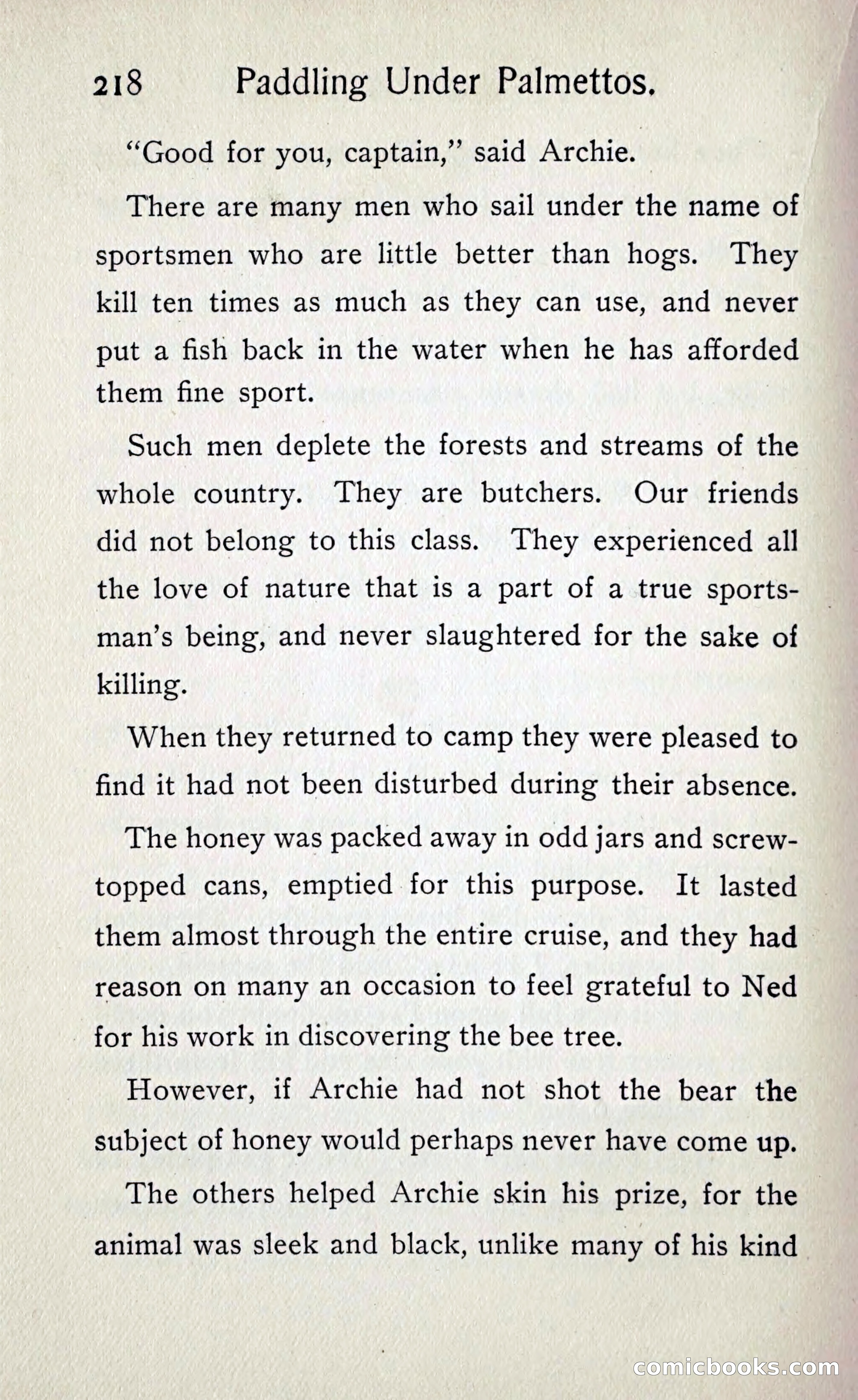 Paddling under Palmettos — page 225 of 299