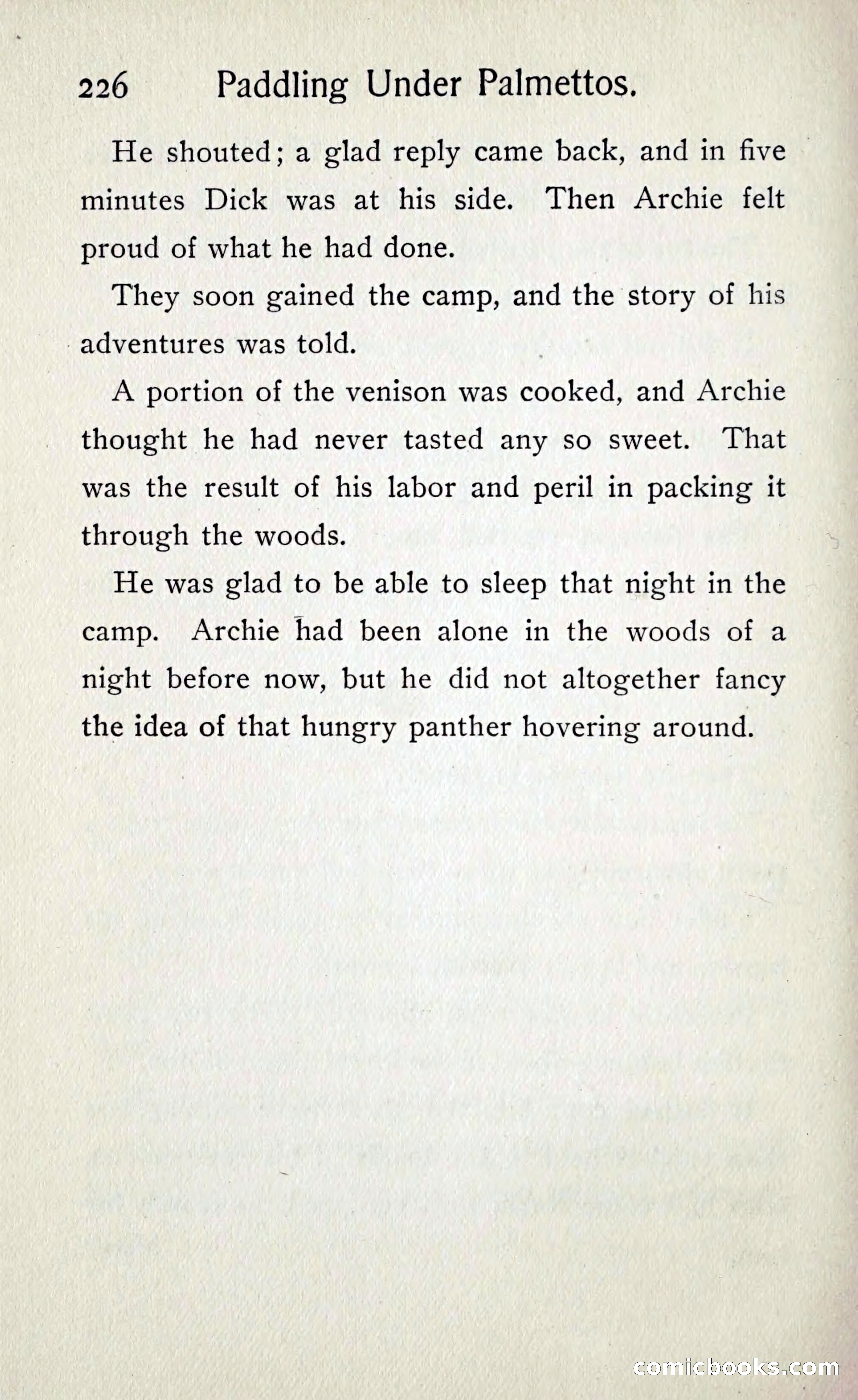 Paddling under Palmettos — page 233 of 299