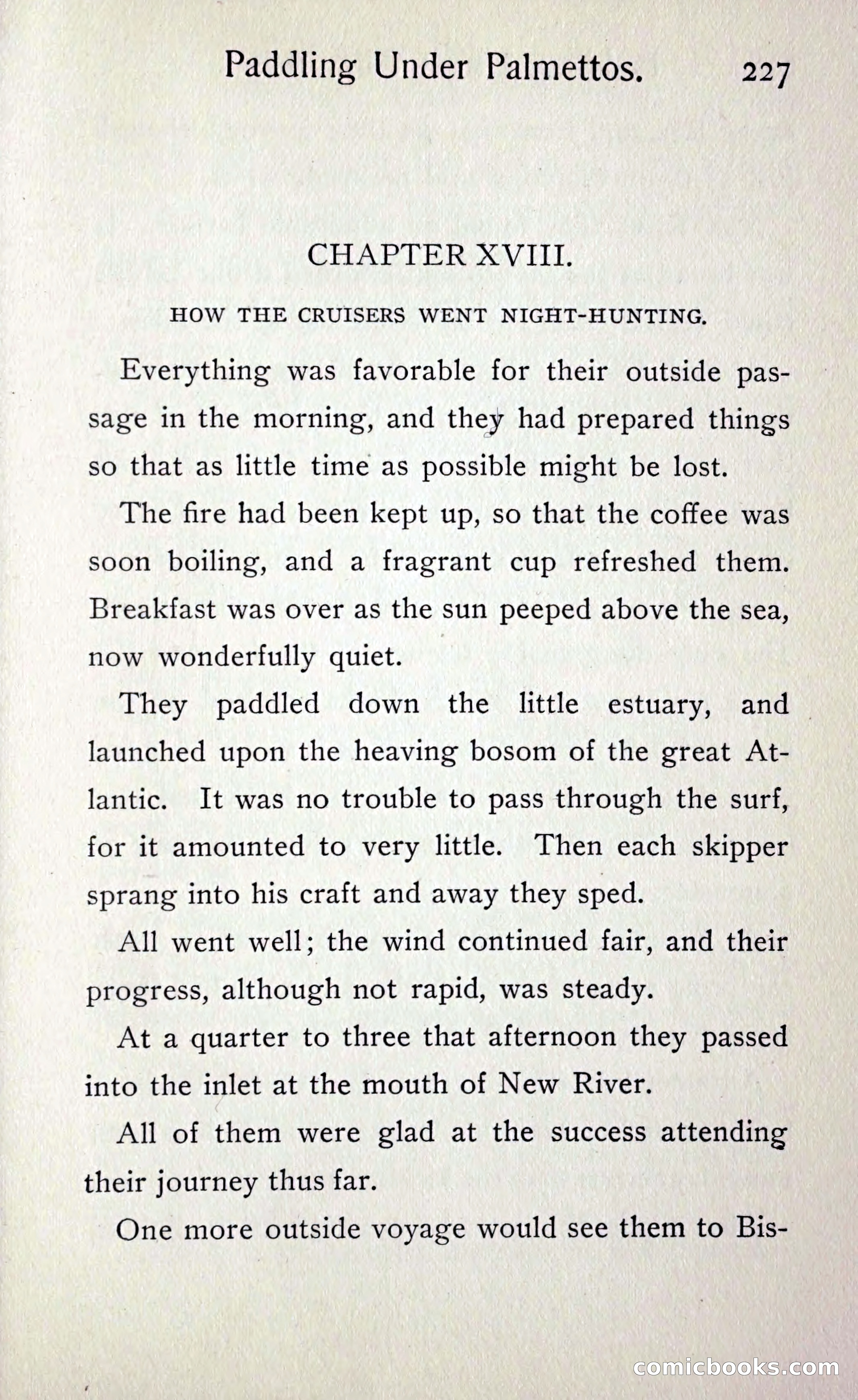 Paddling under Palmettos — page 234 of 299