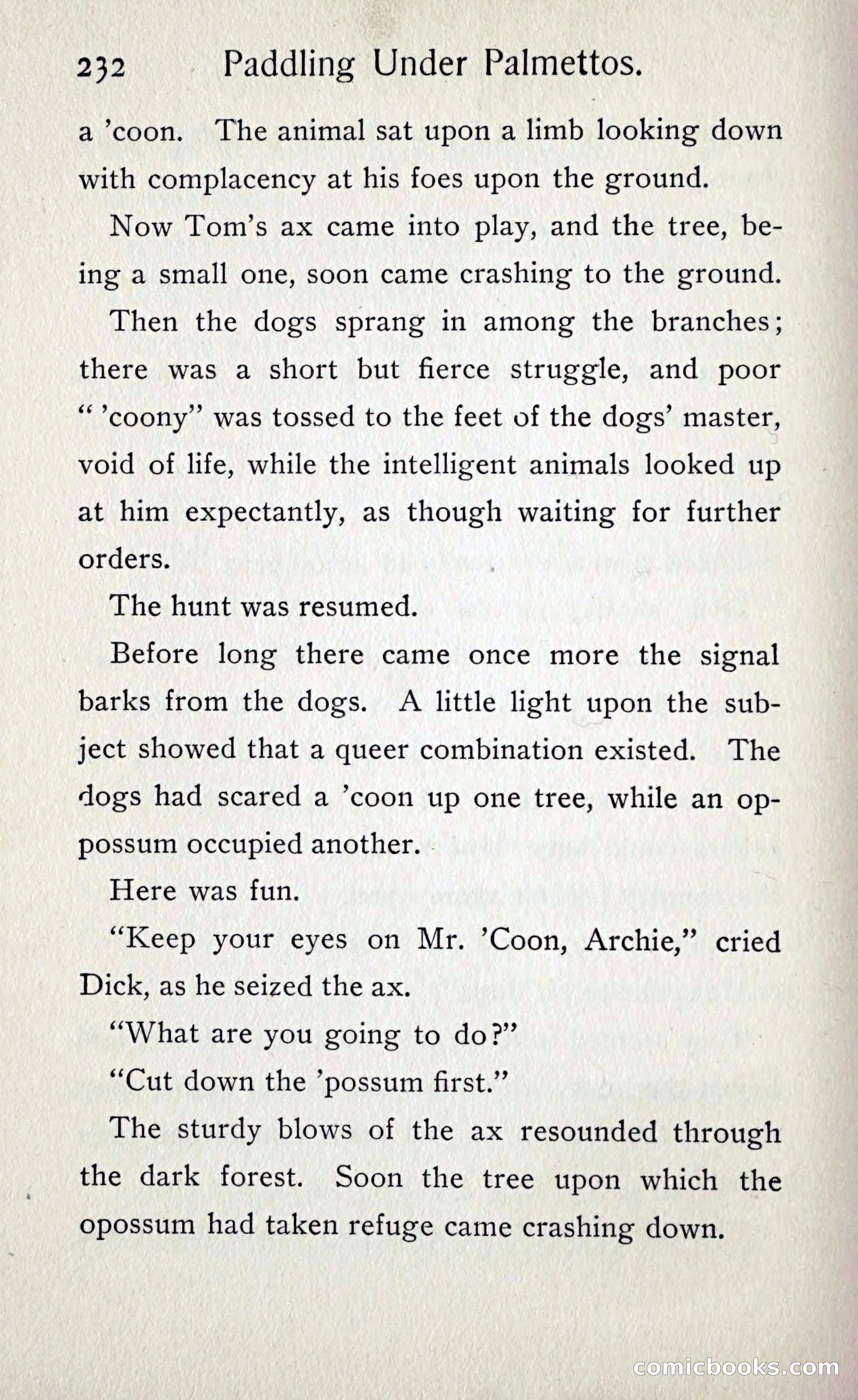 Paddling under Palmettos — page 239 of 299