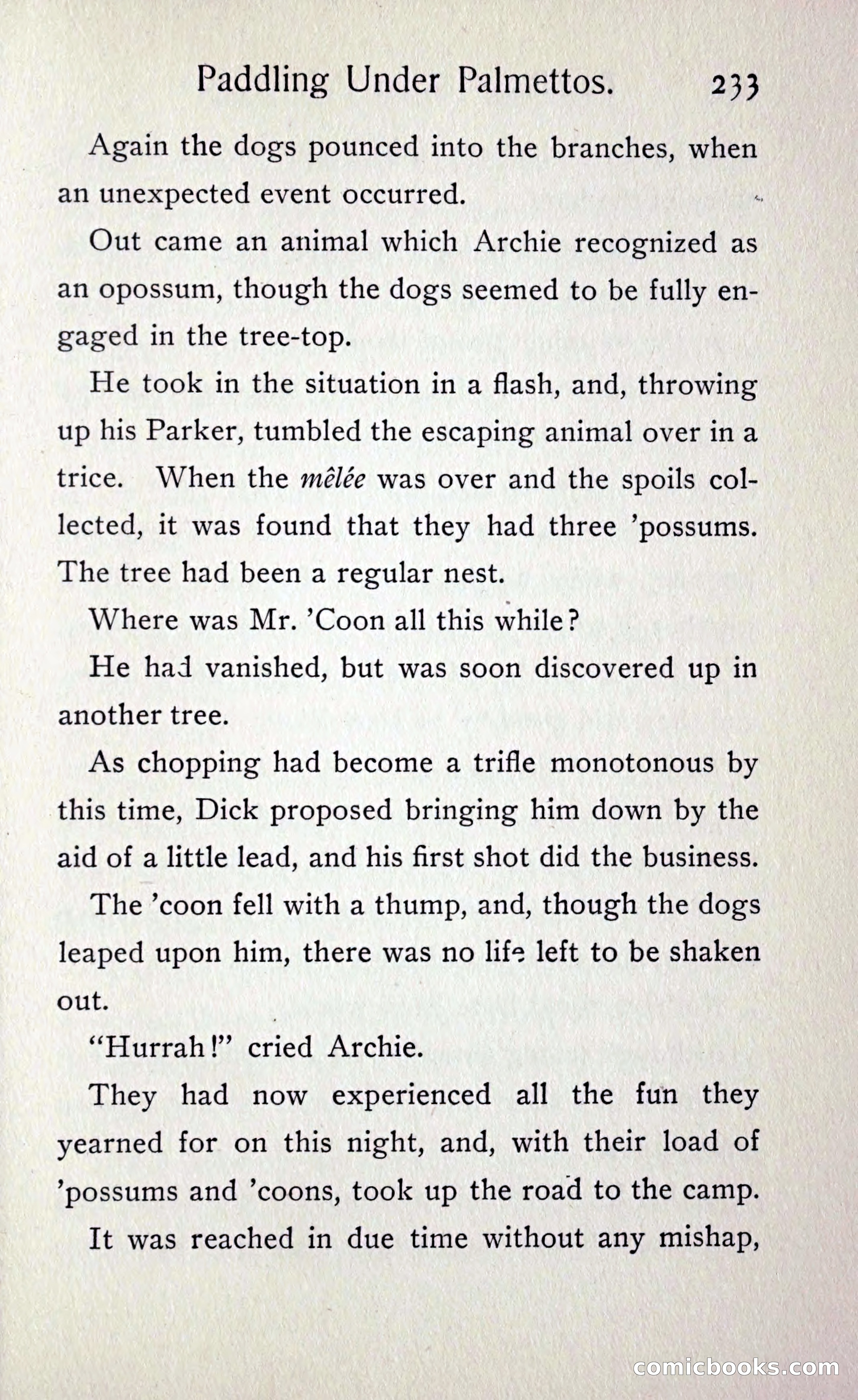 Paddling under Palmettos — page 240 of 299