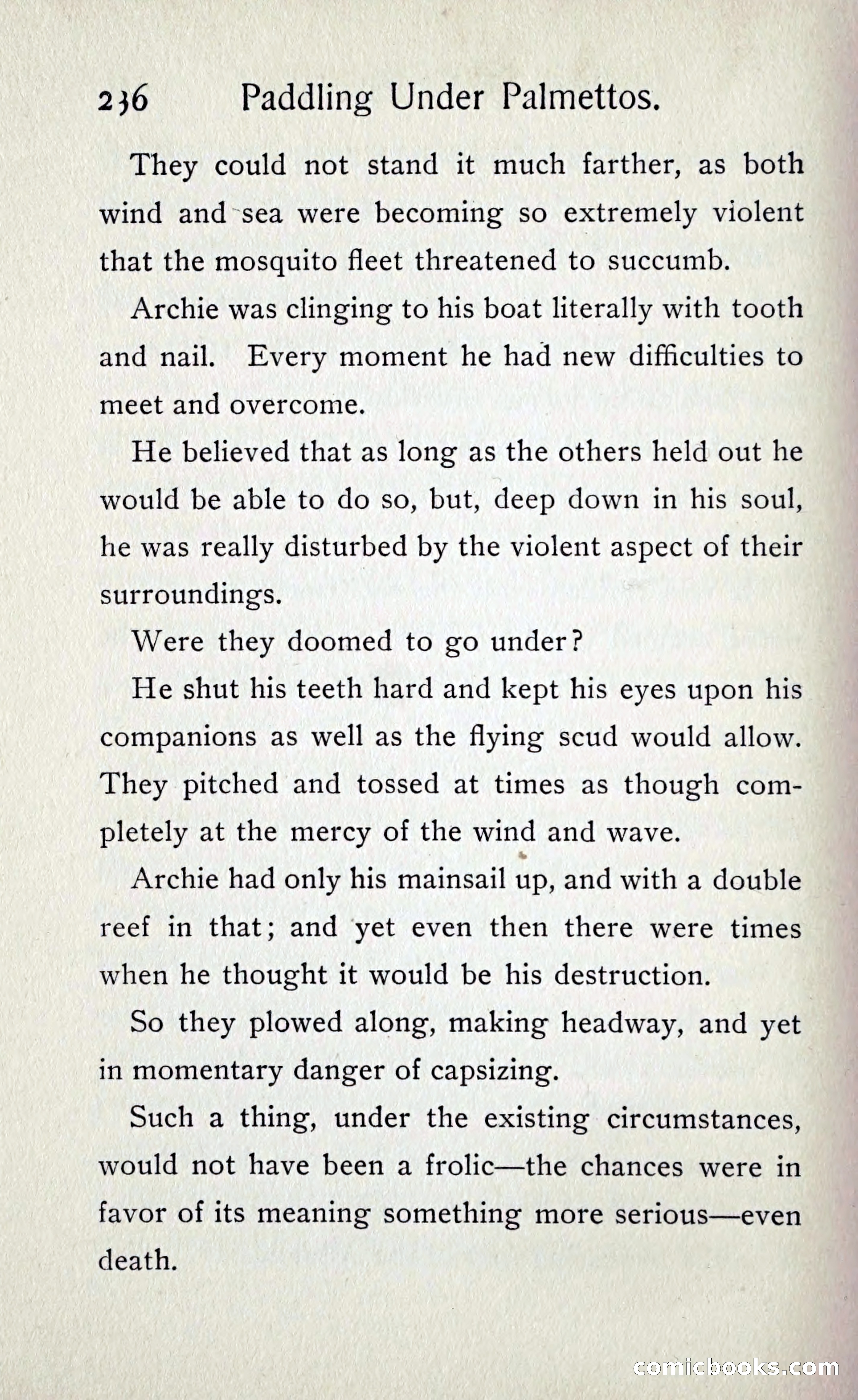 Paddling under Palmettos — page 243 of 299