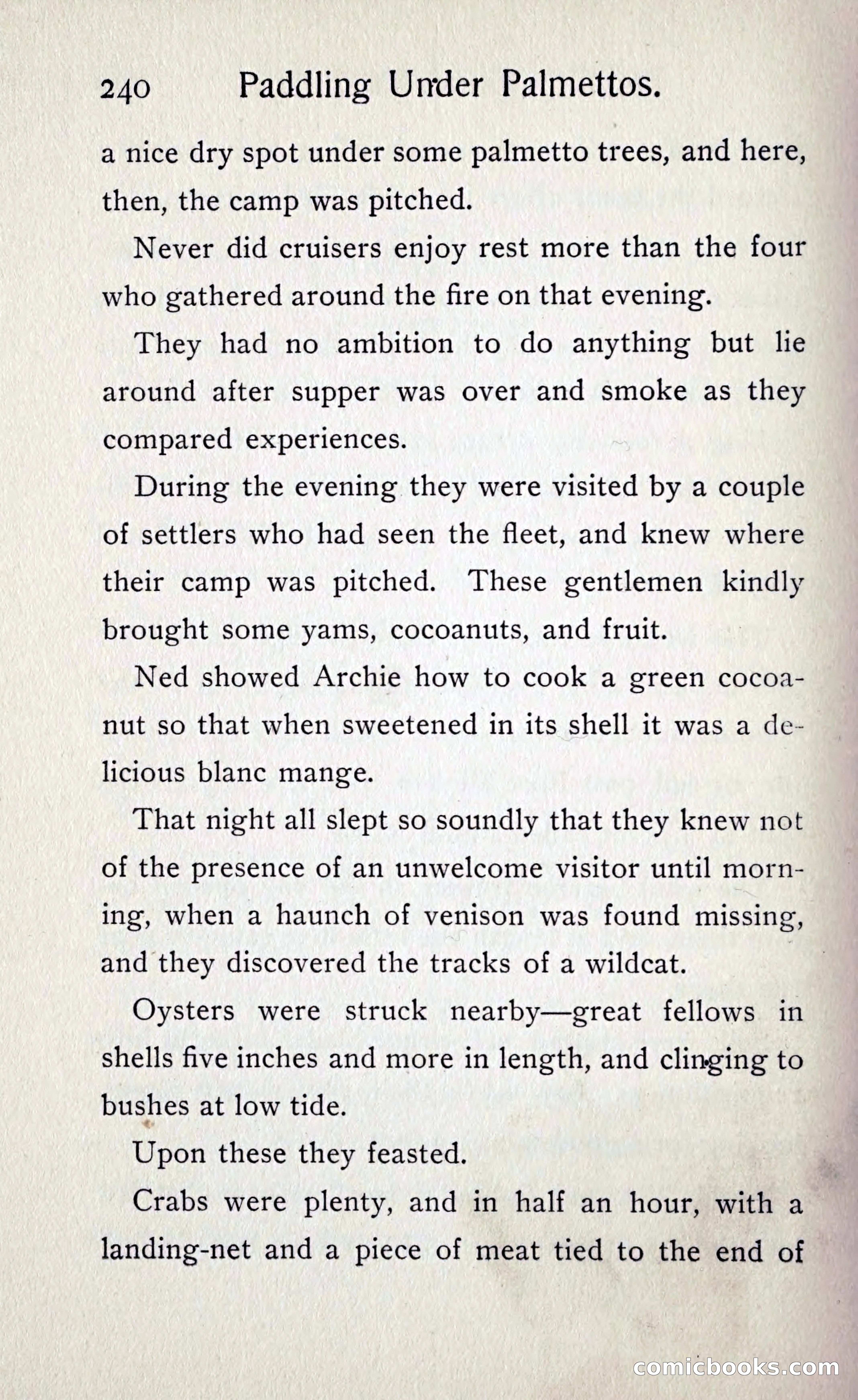 Paddling under Palmettos — page 247 of 299
