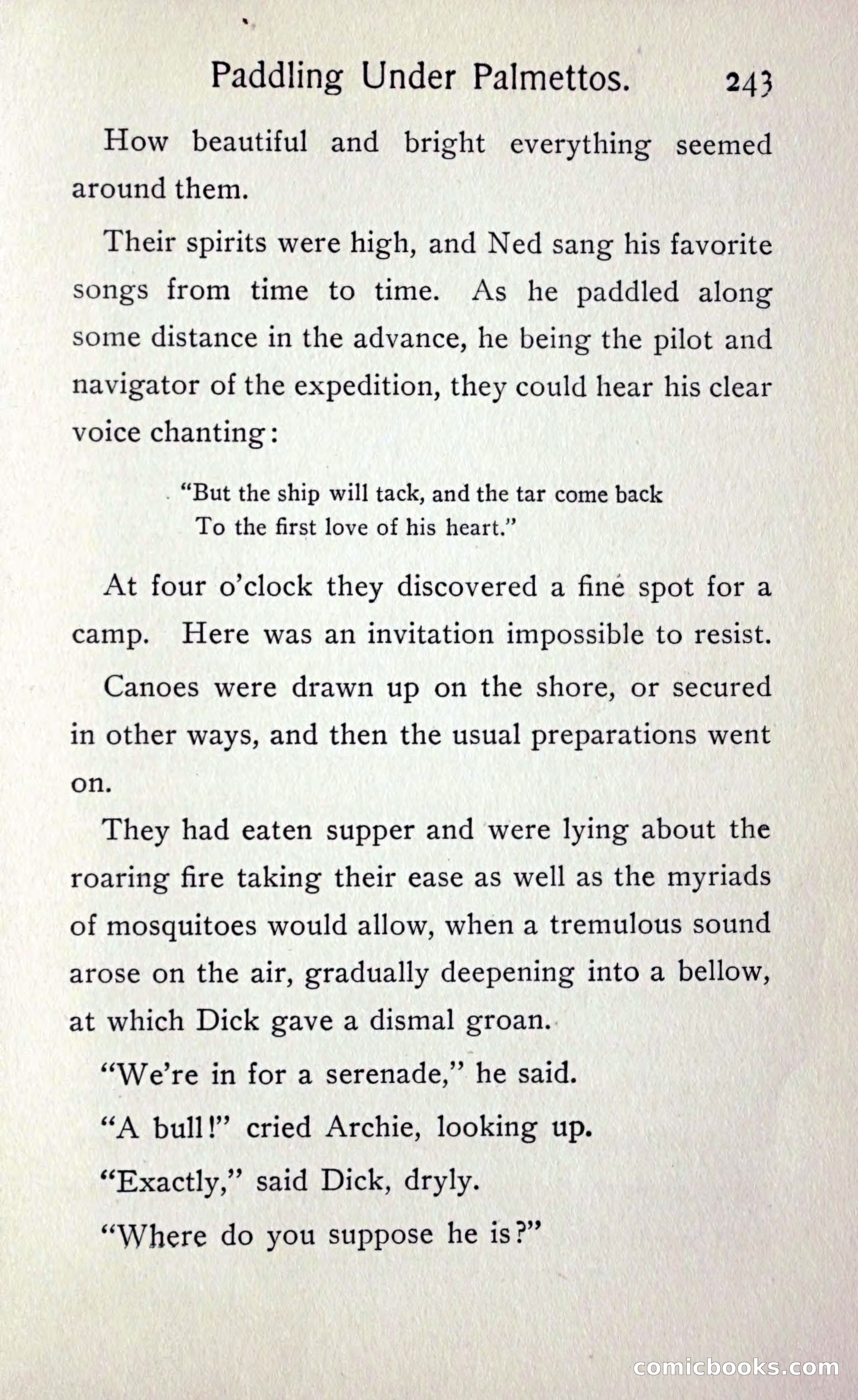 Paddling under Palmettos — page 250 of 299