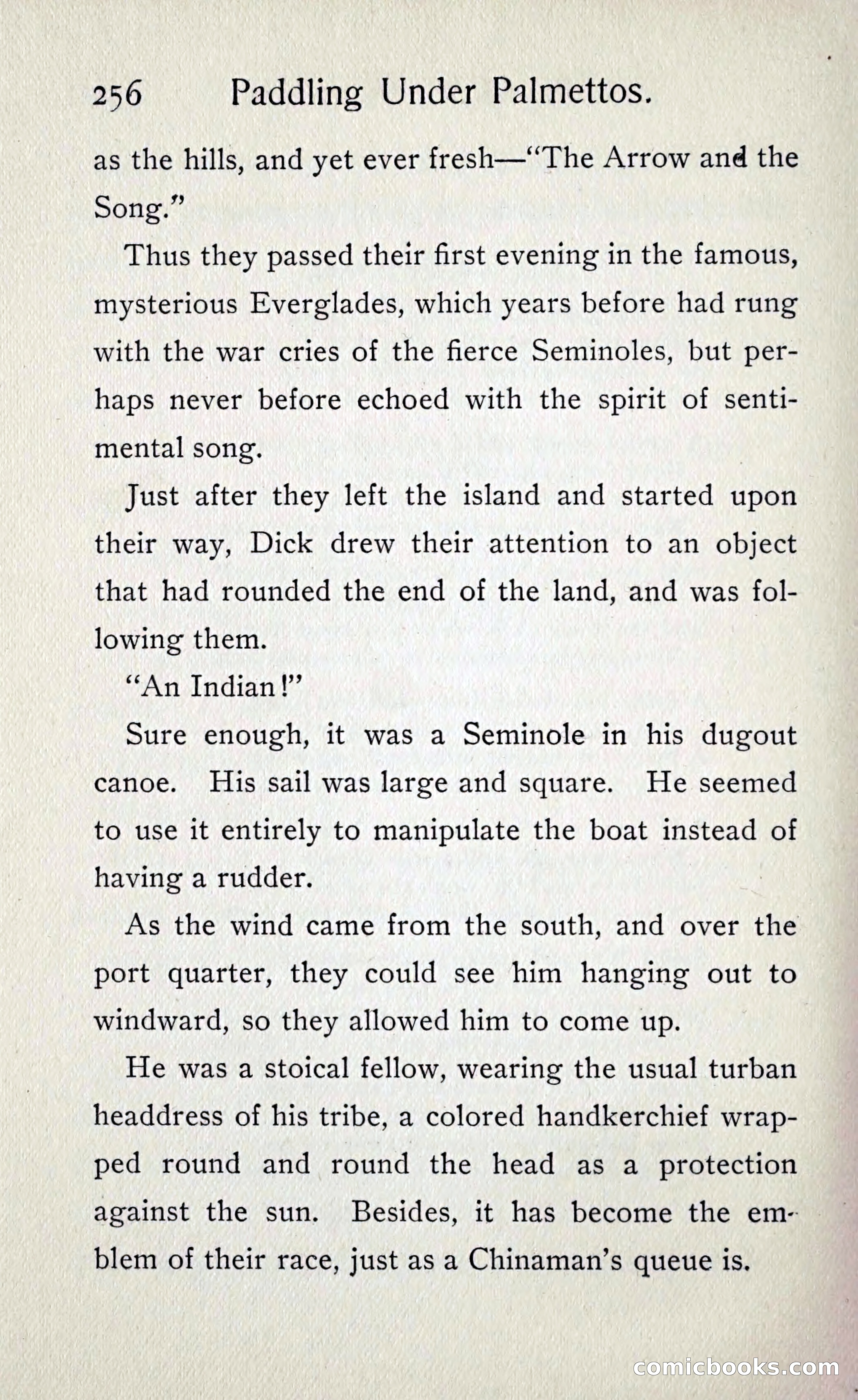 Paddling under Palmettos — page 265 of 299