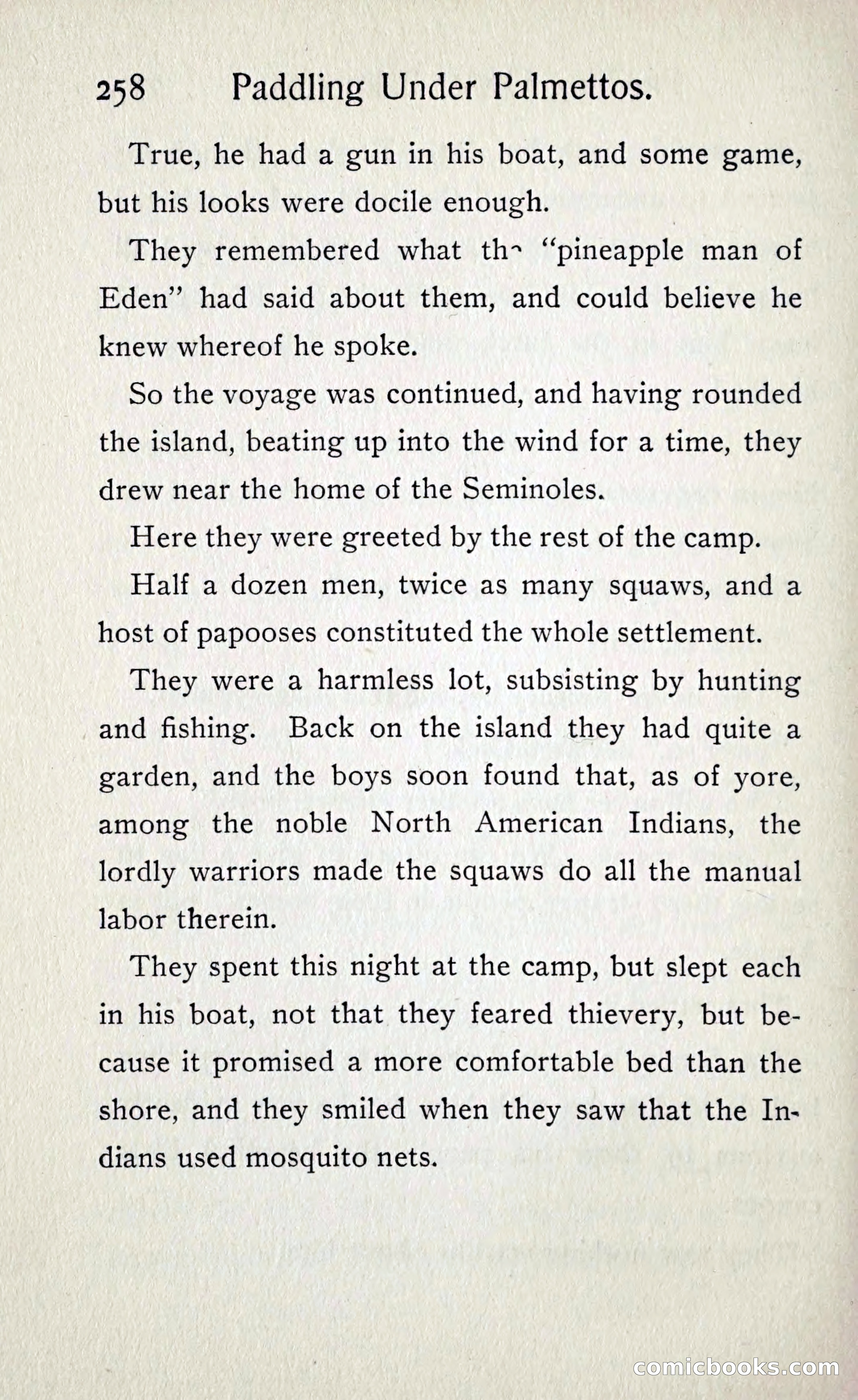 Paddling under Palmettos — page 267 of 299