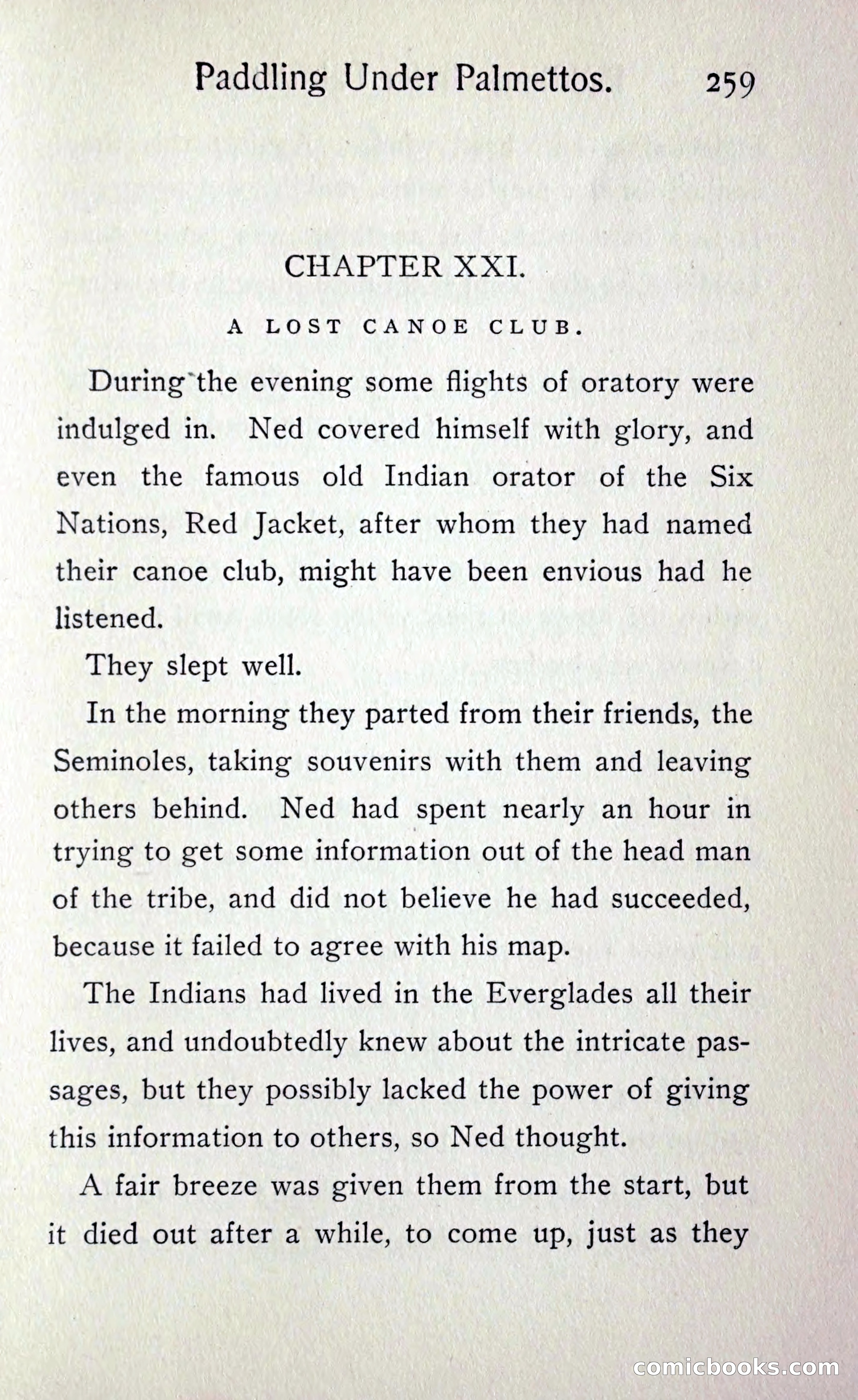 Paddling under Palmettos — page 268 of 299
