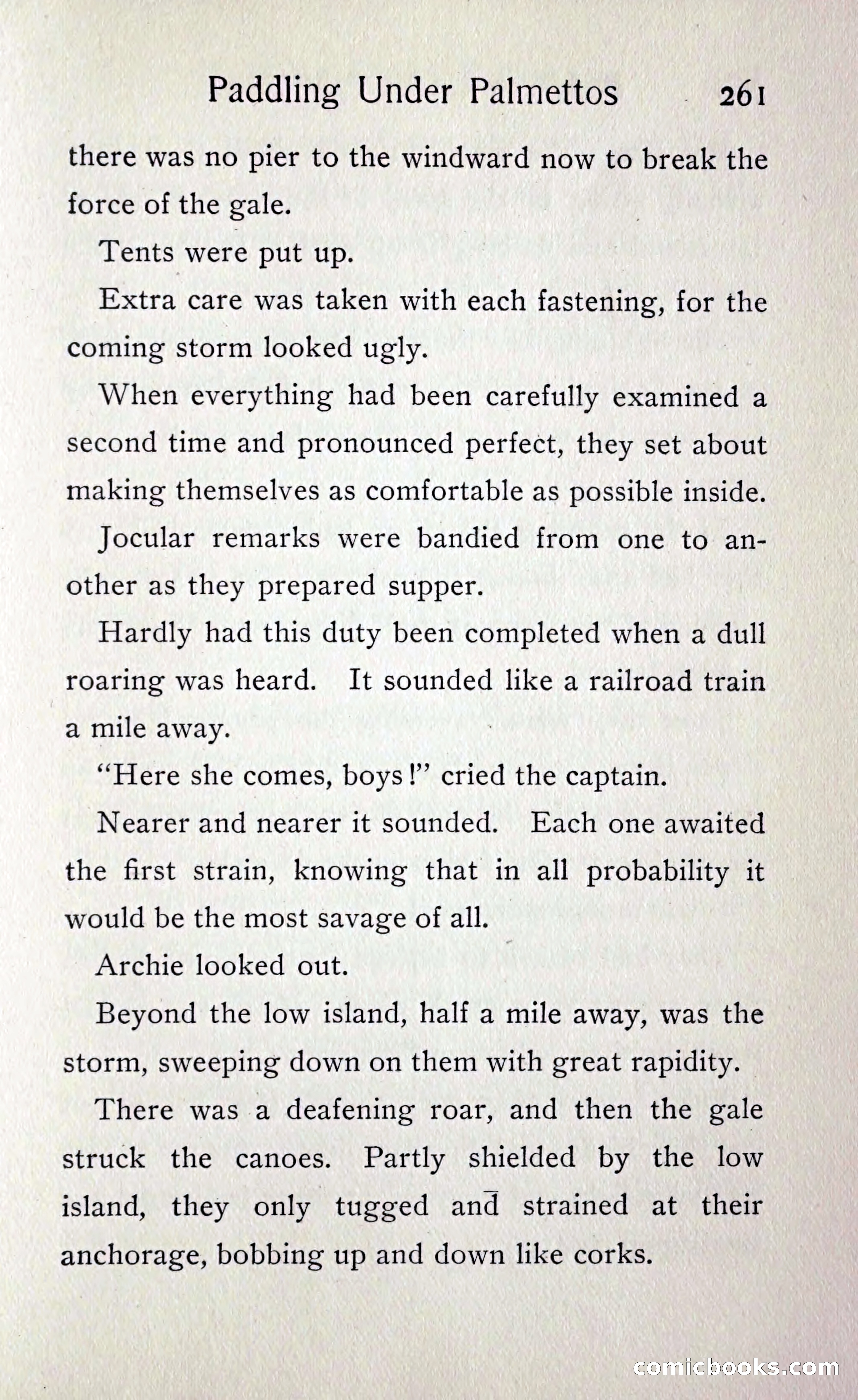 Paddling under Palmettos — page 270 of 299