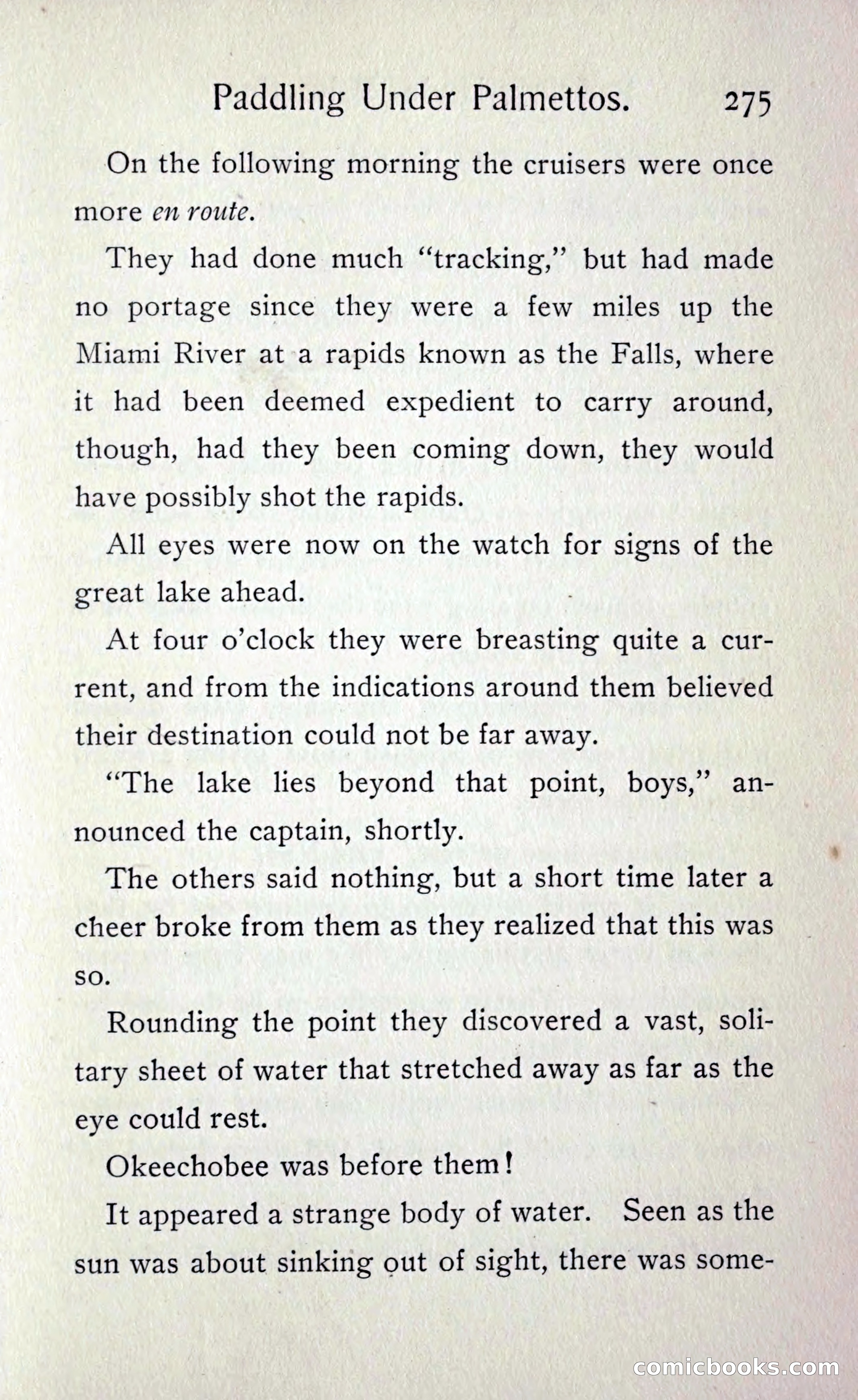 Paddling under Palmettos — page 284 of 299