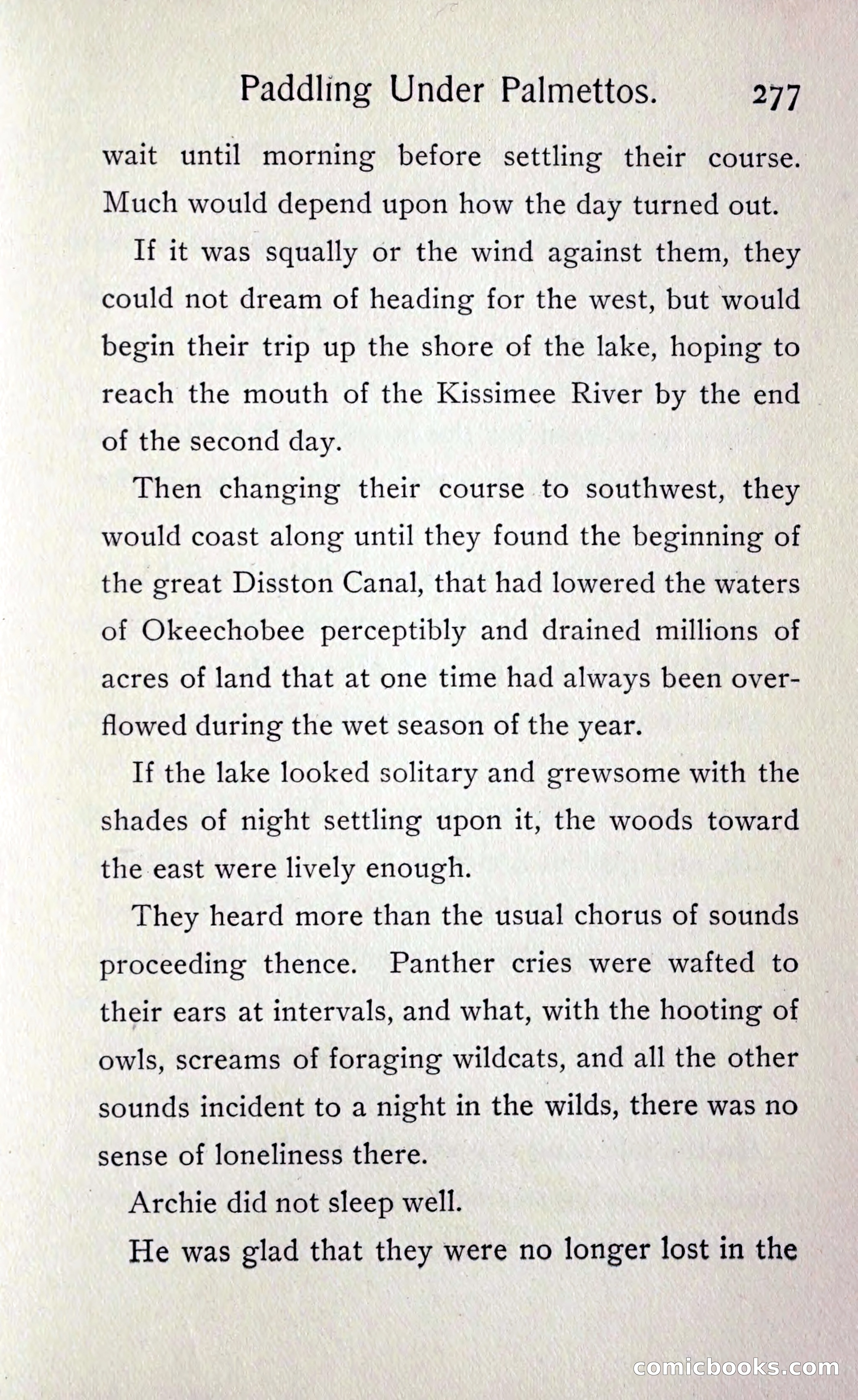 Paddling under Palmettos — page 286 of 299