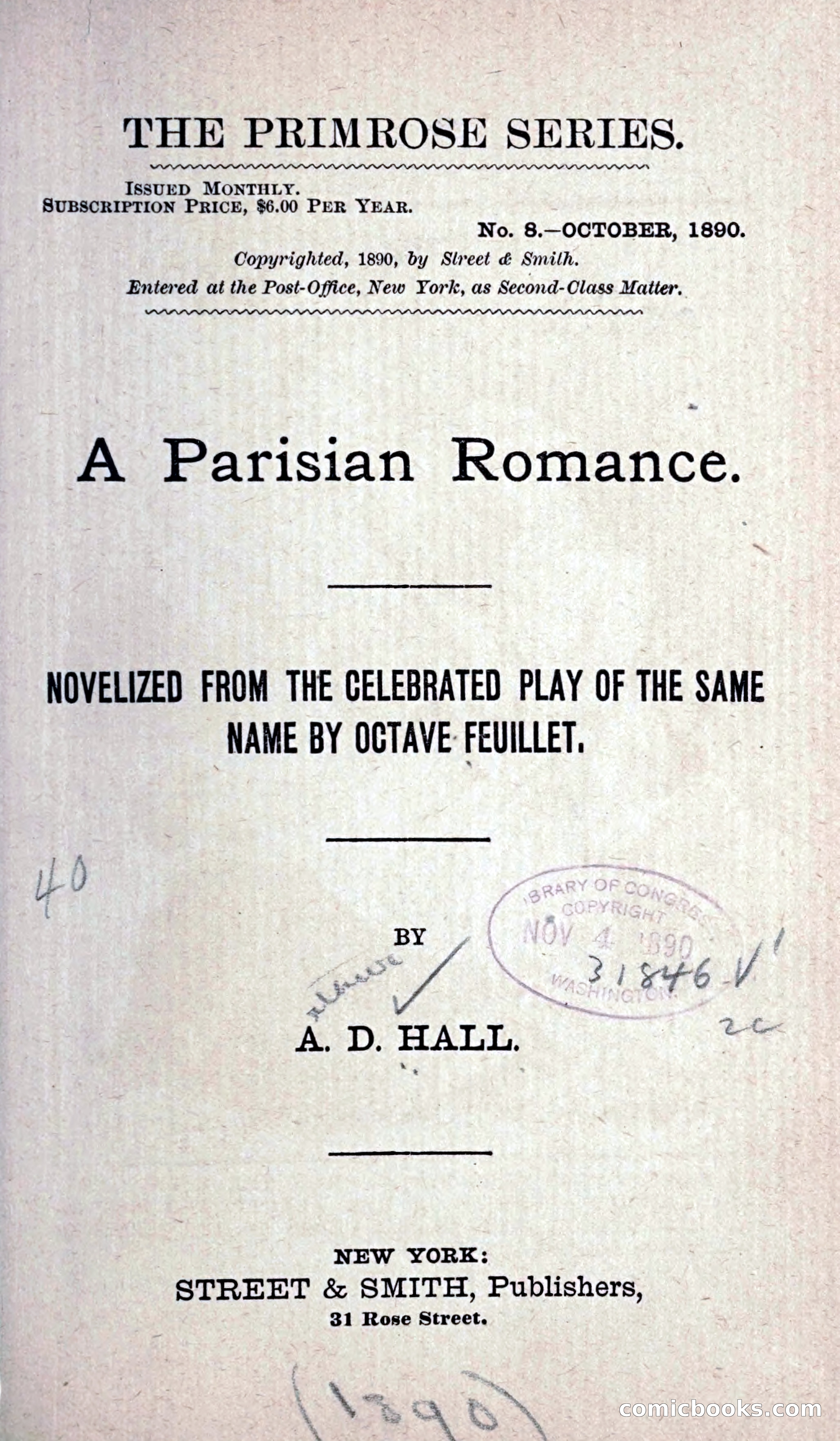 A Parisian Romance — page 12 of 267