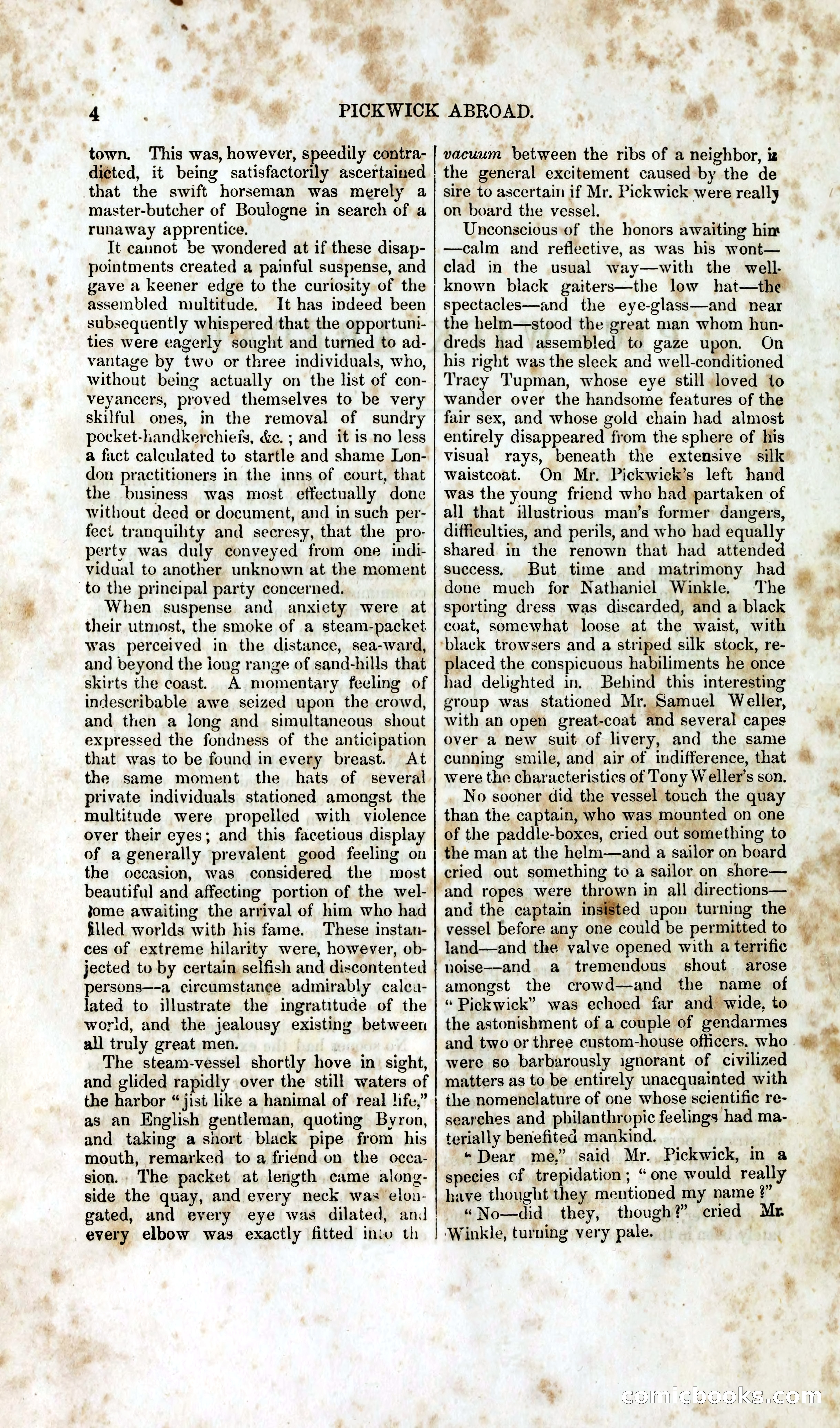 Pickwick Abroad: A Companion to the Pickwick Papers — page 10 of 400